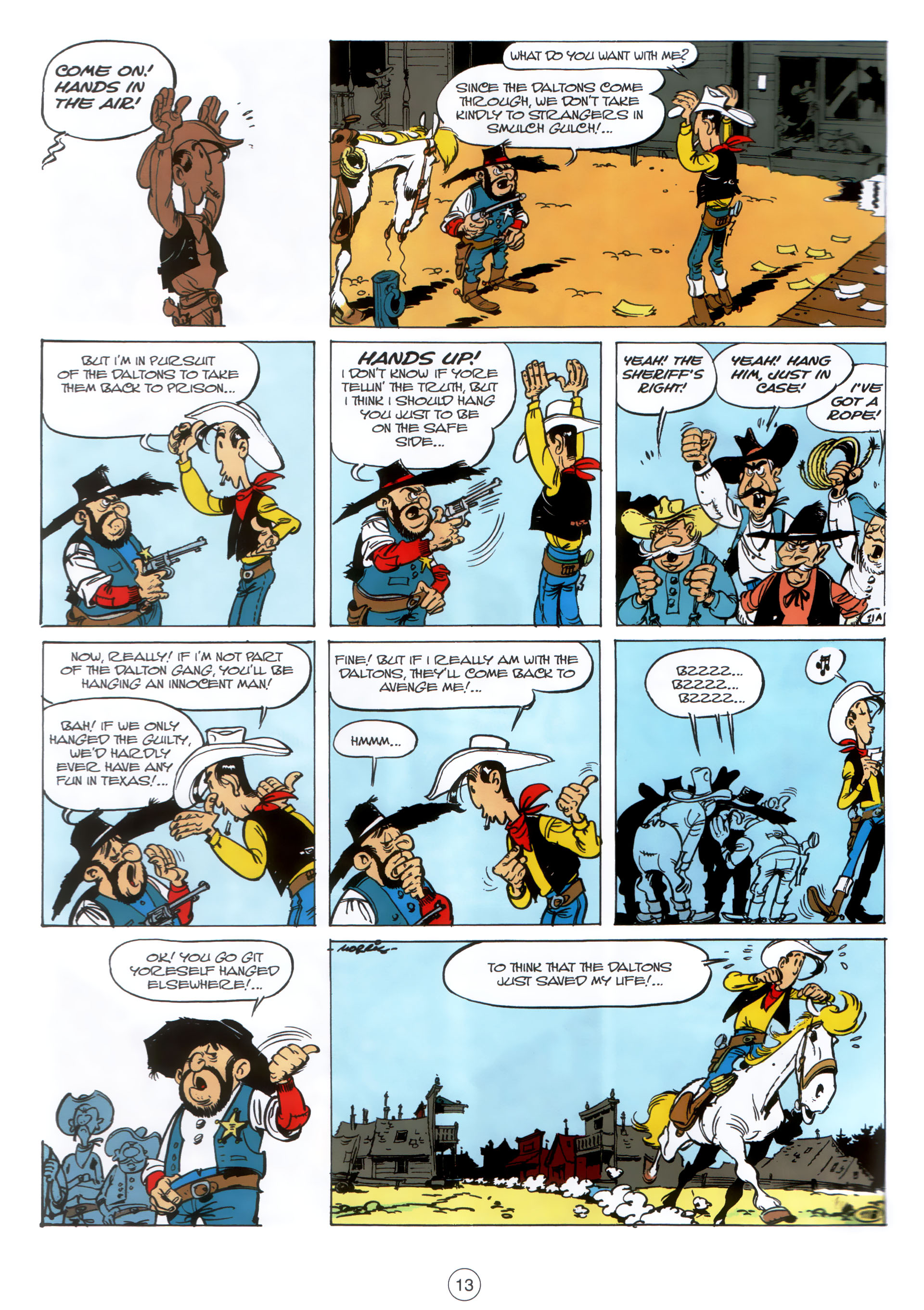 Read online A Lucky Luke Adventure comic -  Issue #30 - 12