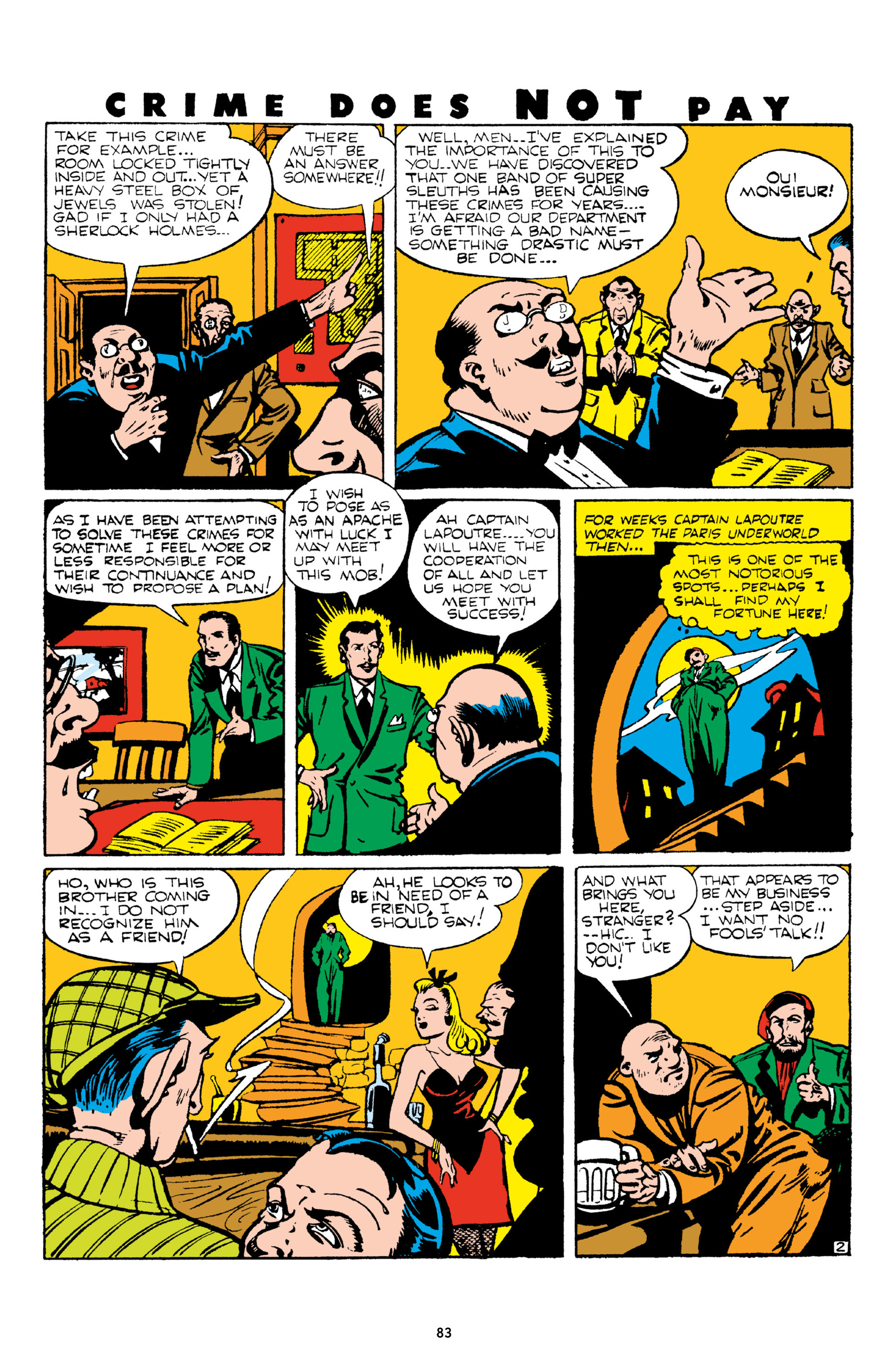 Read online Crime Does Not Pay Archives comic -  Issue # TPB 5 (Part 1) - 83