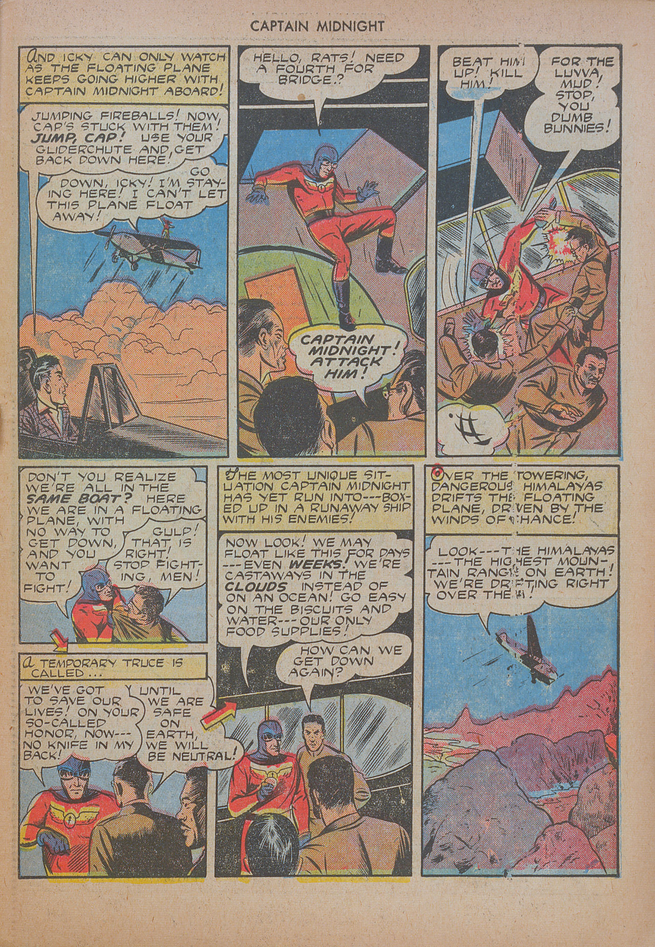 Read online Captain Midnight (1942) comic -  Issue #17 - 43