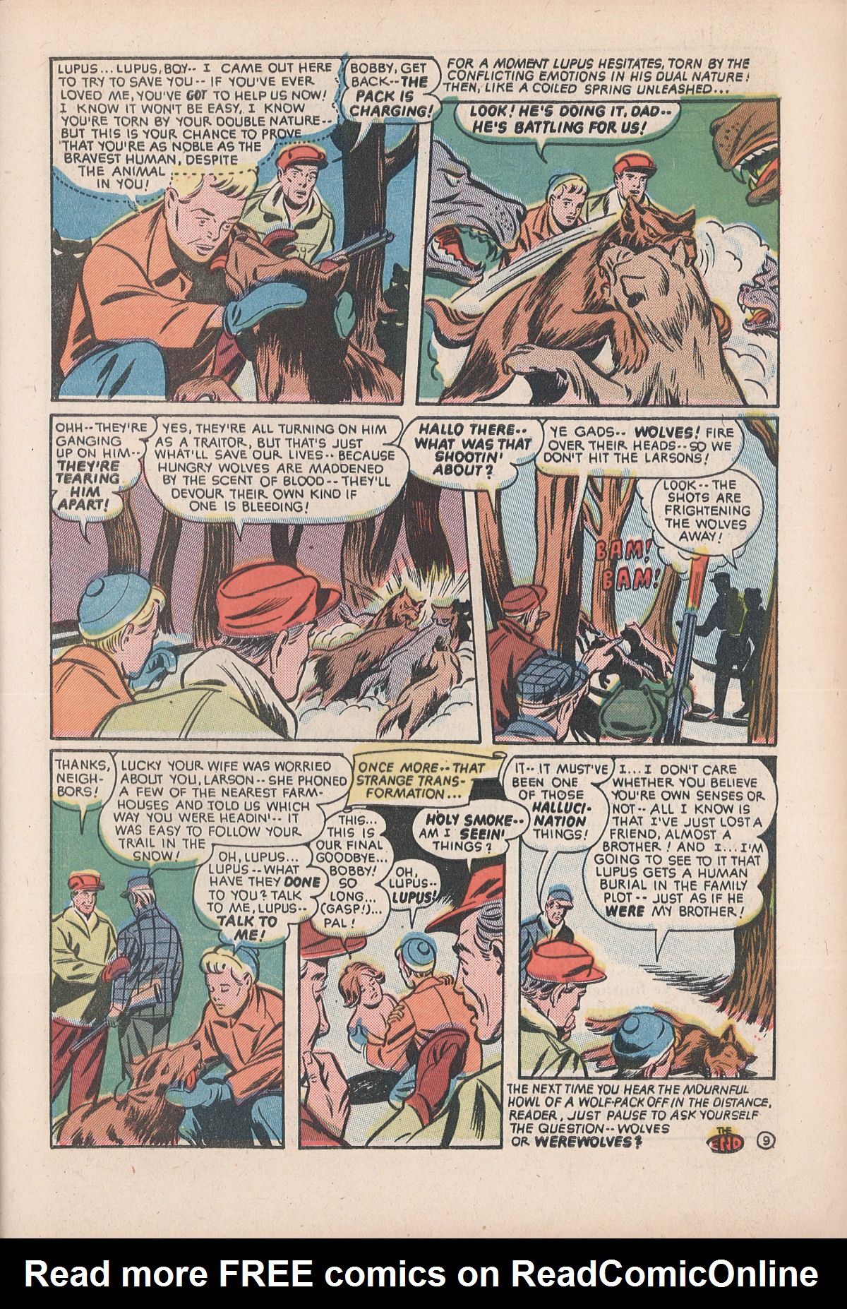 Read online Adventures Into The Unknown comic -  Issue #33 - 11