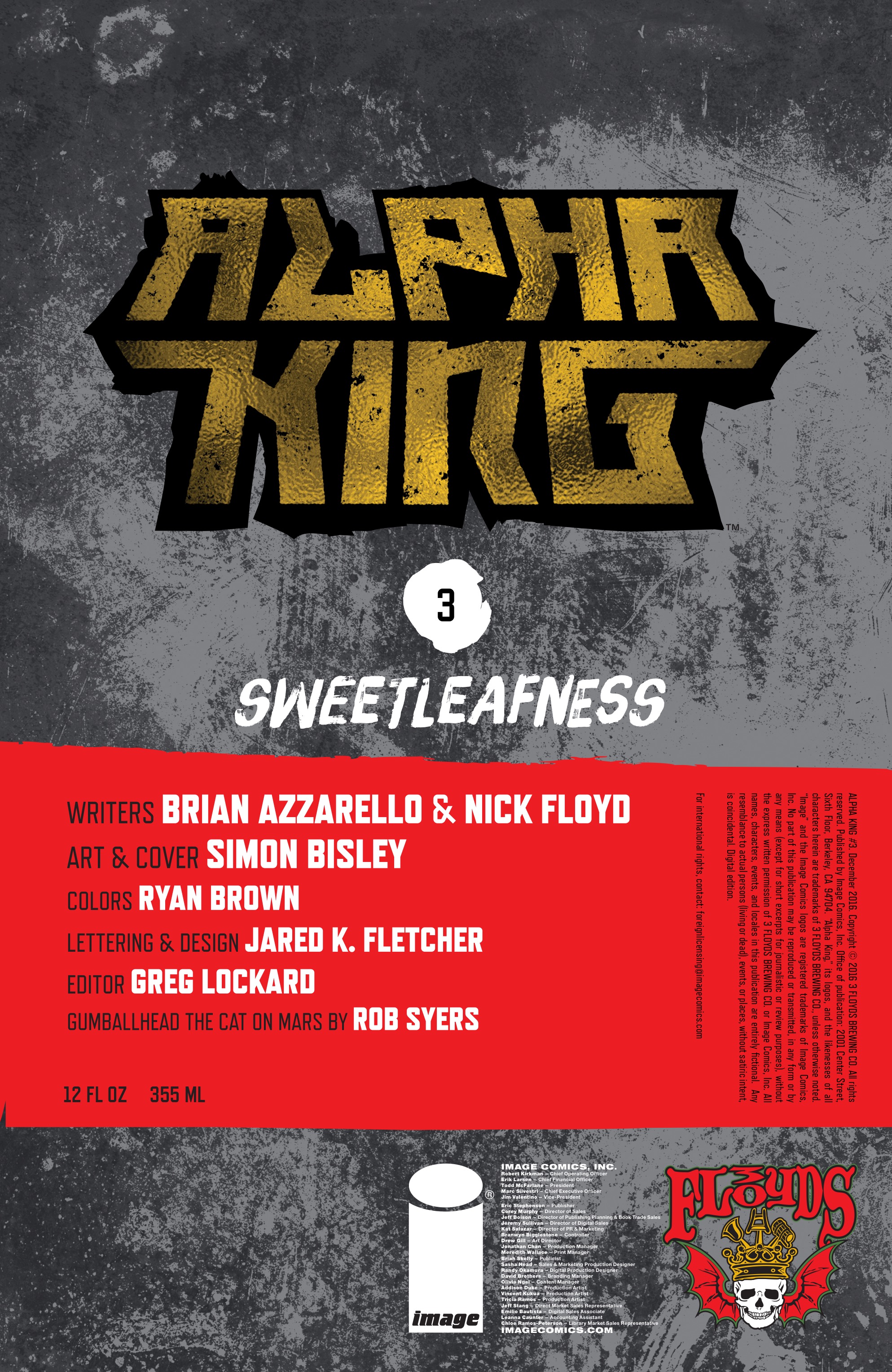 Read online 3 Floyds: Alpha King comic -  Issue #3 - 2