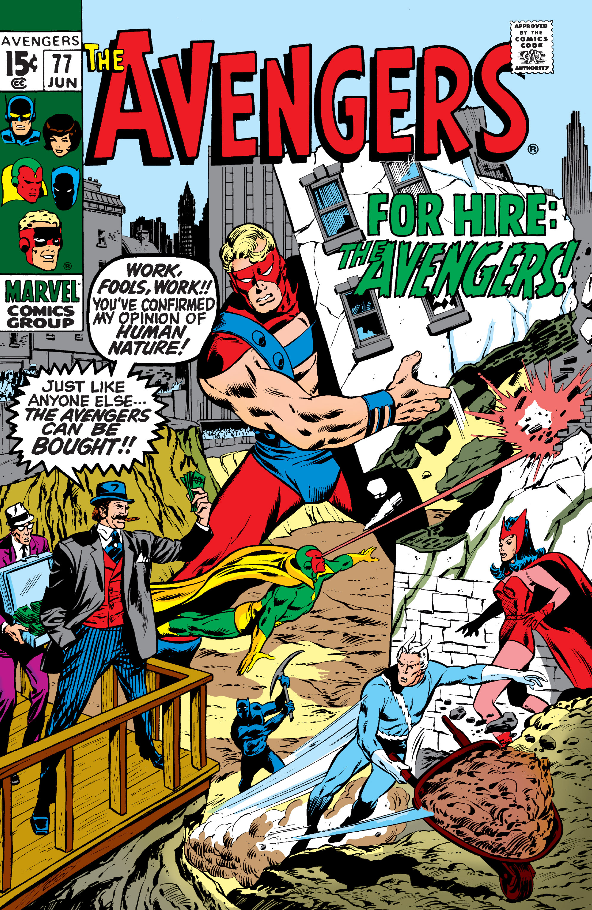 Read online Marvel Masterworks: The Avengers comic -  Issue # TPB 8 (Part 2) - 68