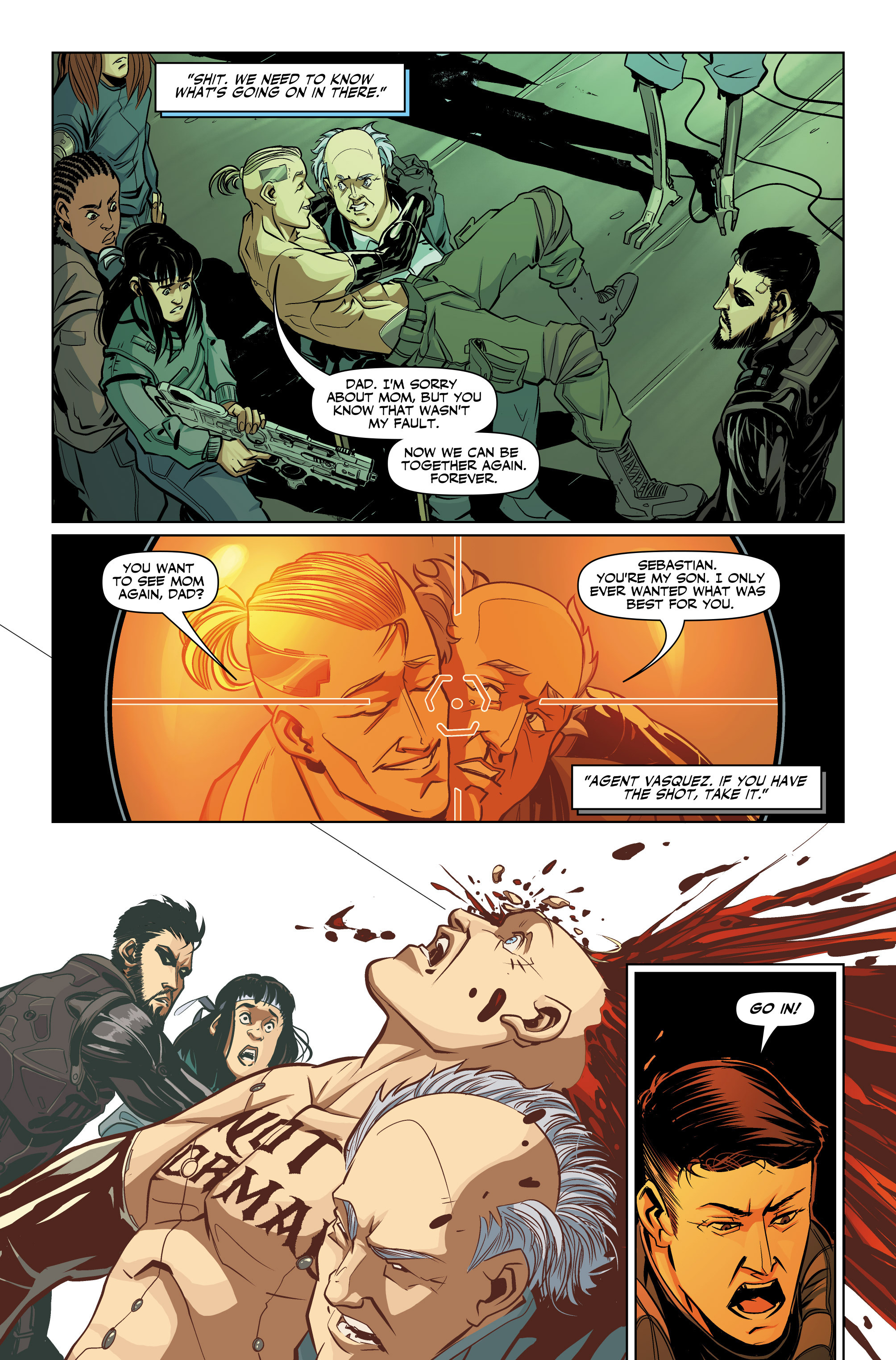 Read online Deus Ex: Children's Crusade comic -  Issue #5 - 15