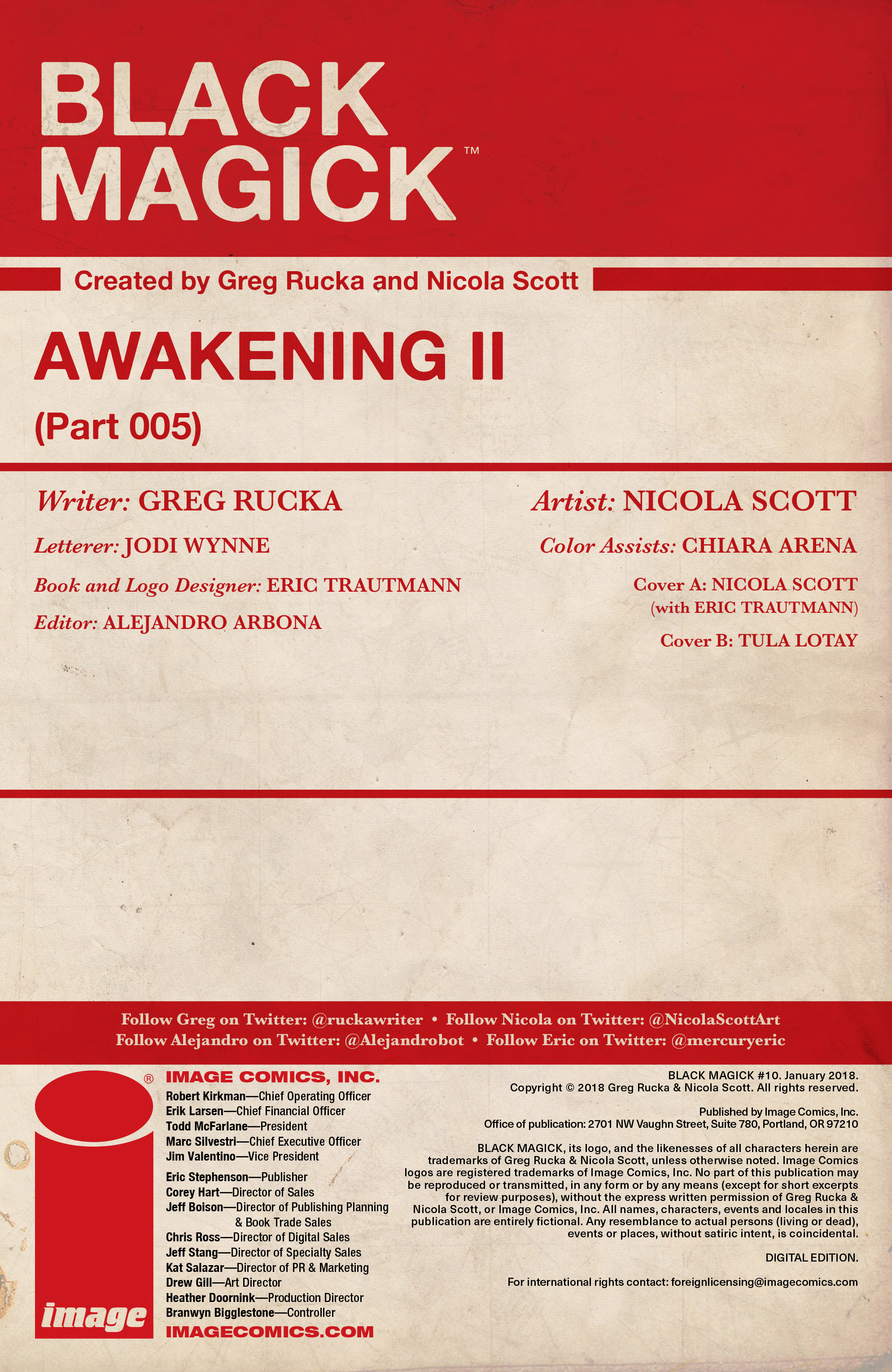 Read online Black Magick comic -  Issue #10 - 2