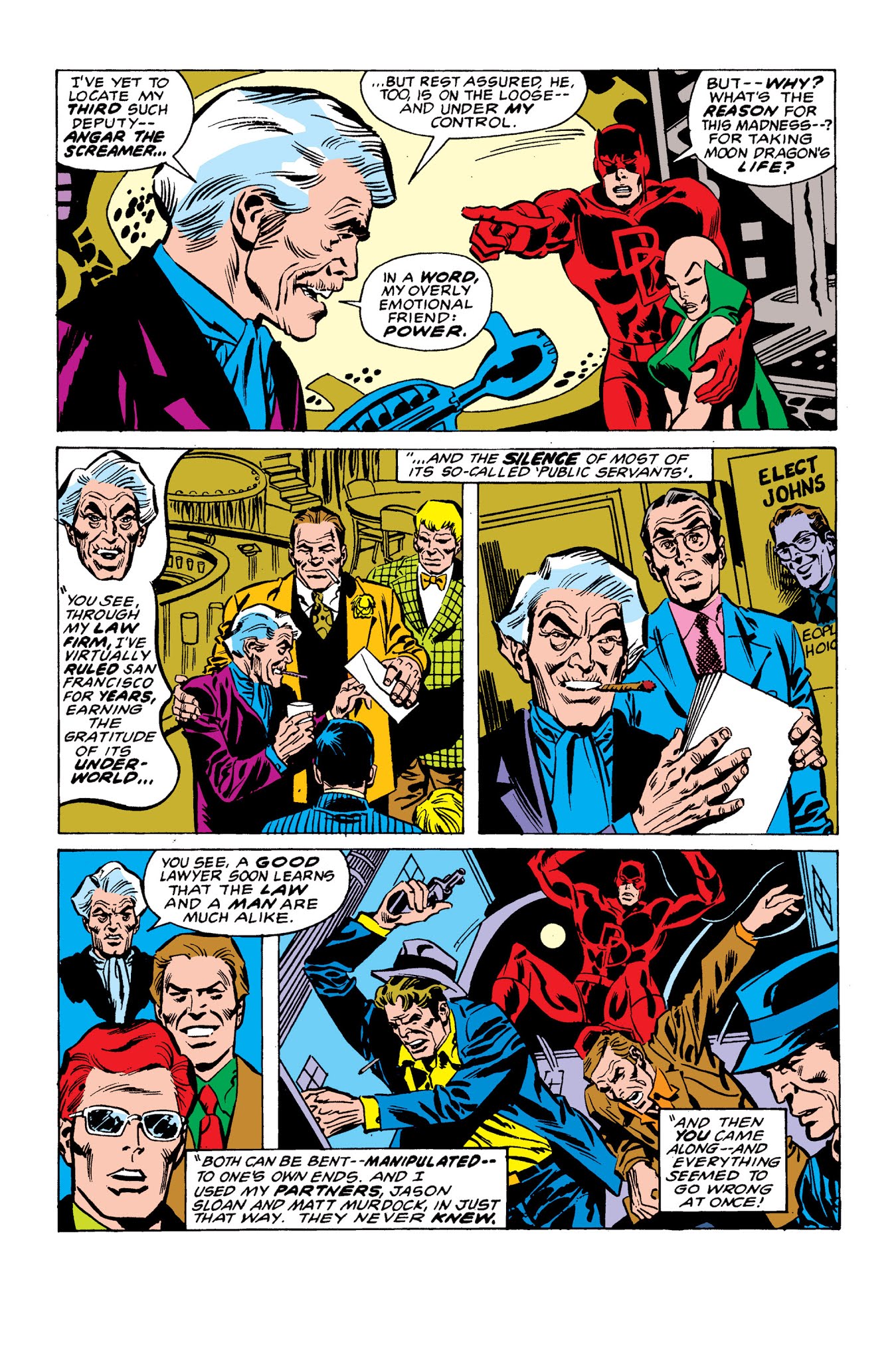 Read online Marvel Masterworks: Daredevil comic -  Issue # TPB 10 - 17