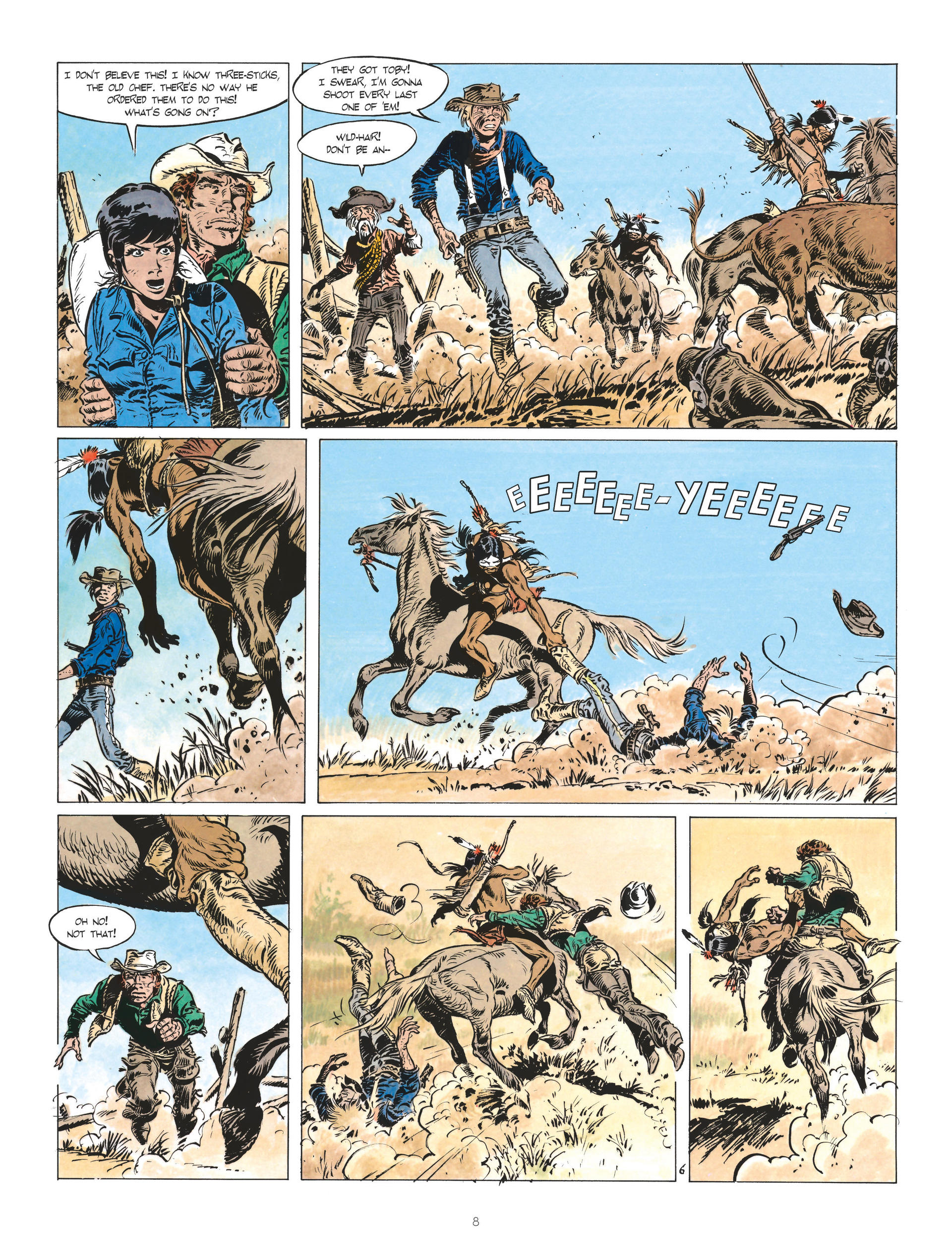 Read online Comanche comic -  Issue #2 - 8