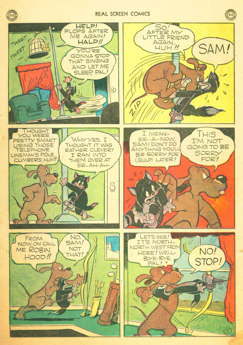 Read online Real Screen Comics comic -  Issue #20 - 24