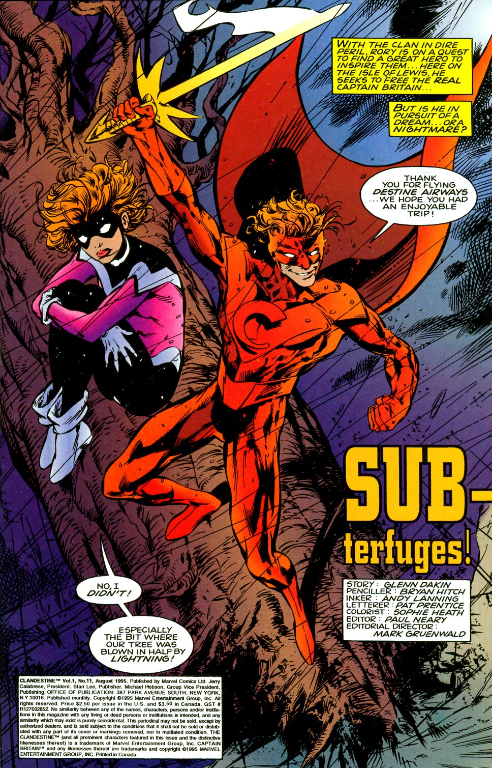 Read online ClanDestine (1994) comic -  Issue #11 - 2