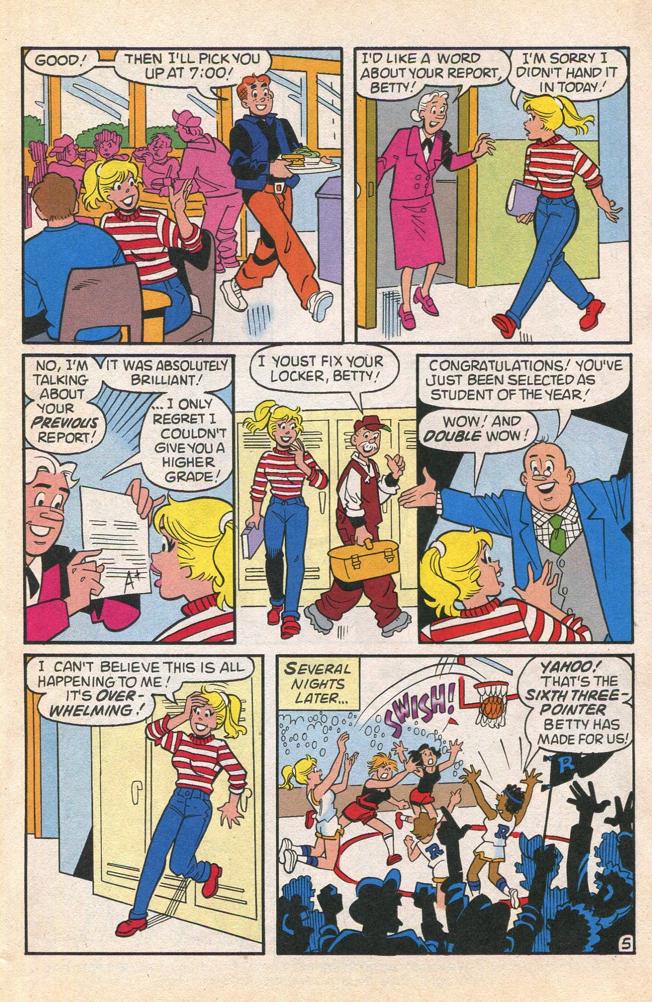 Read online Betty comic -  Issue #84 - 7