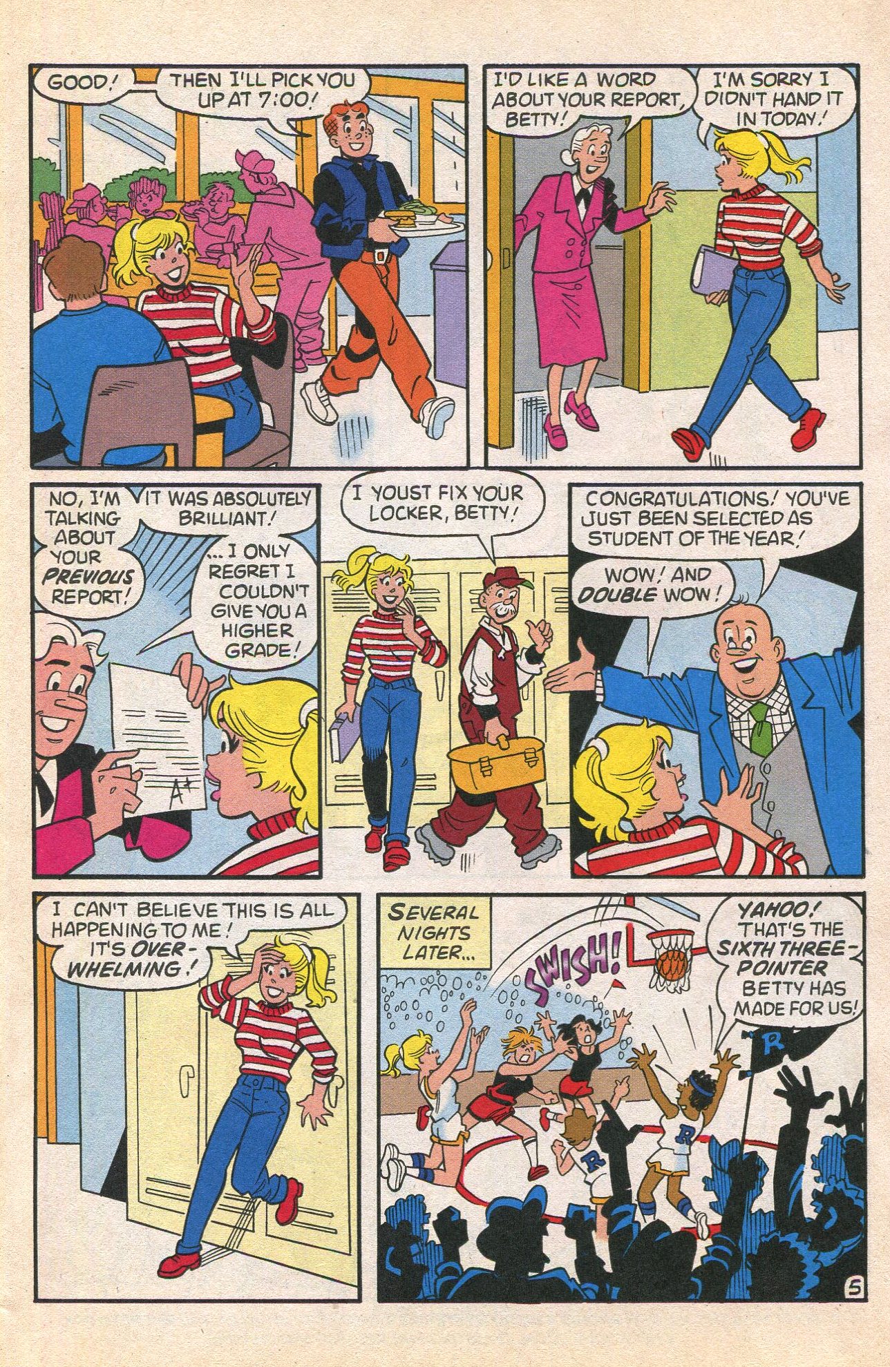 Read online Betty comic -  Issue #84 - 7