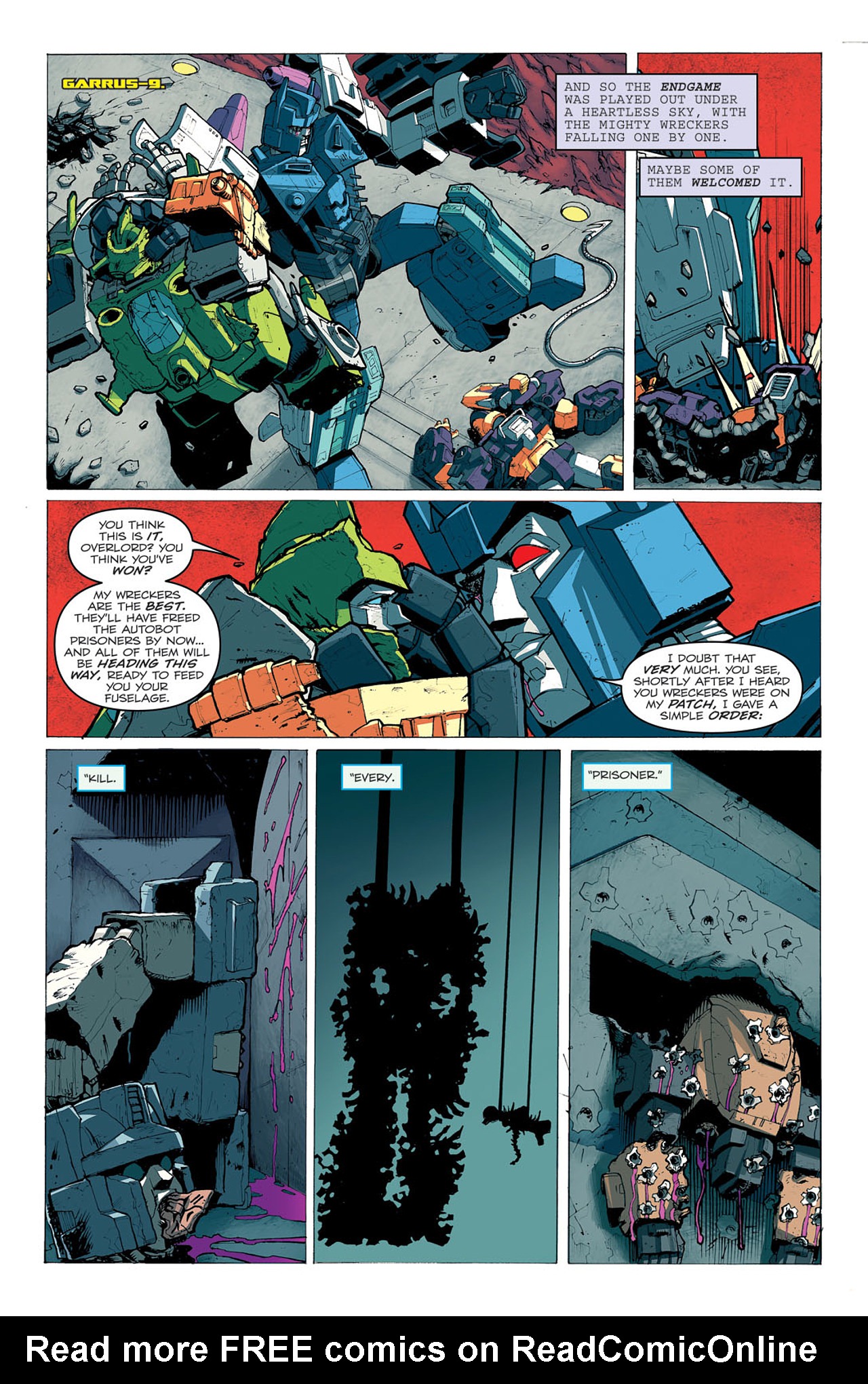 Read online Transformers: Last Stand of The Wreckers comic -  Issue #5 - 14