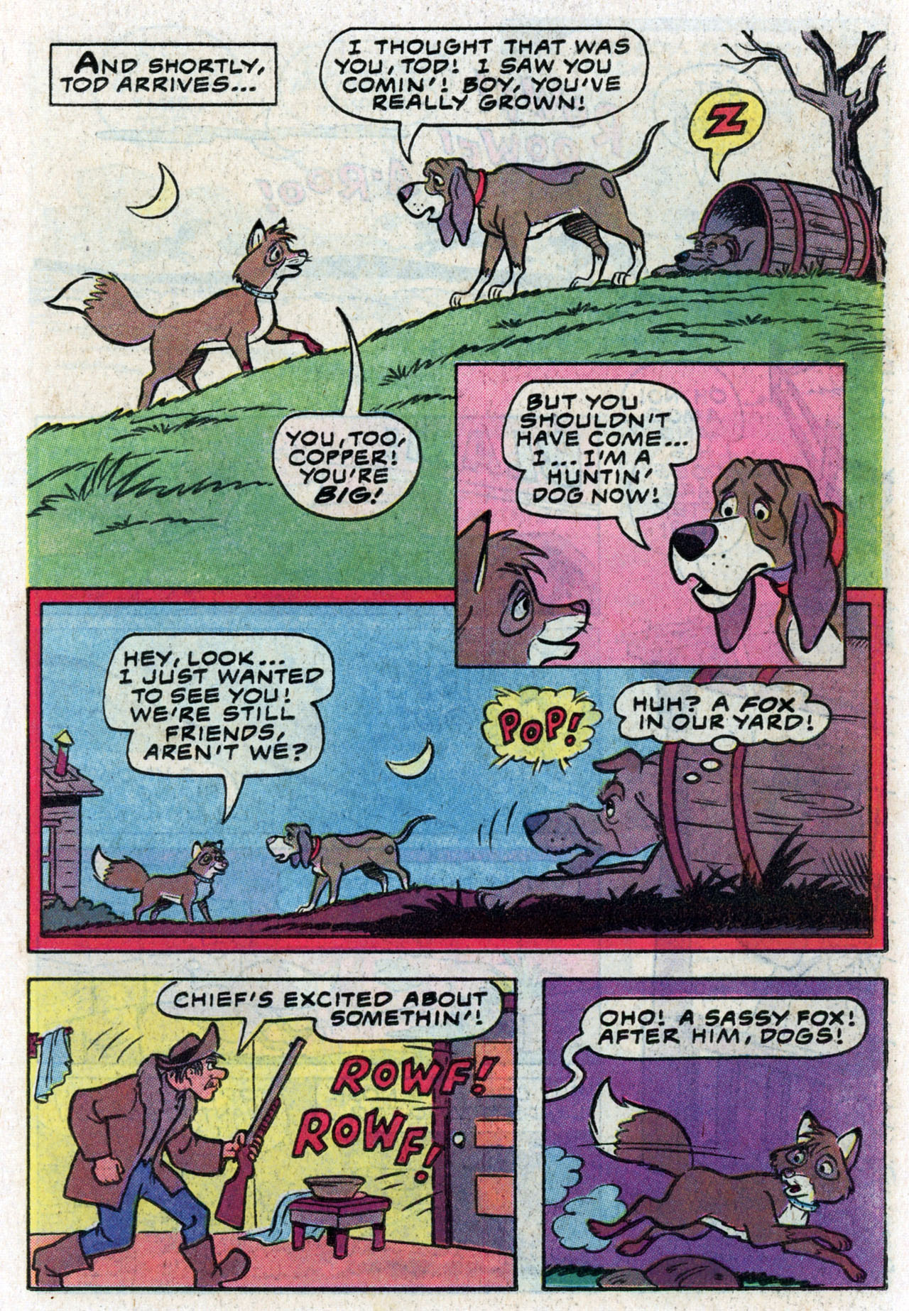Read online Walt Disney Productions' The Fox and the Hound comic -  Issue #2 - 11