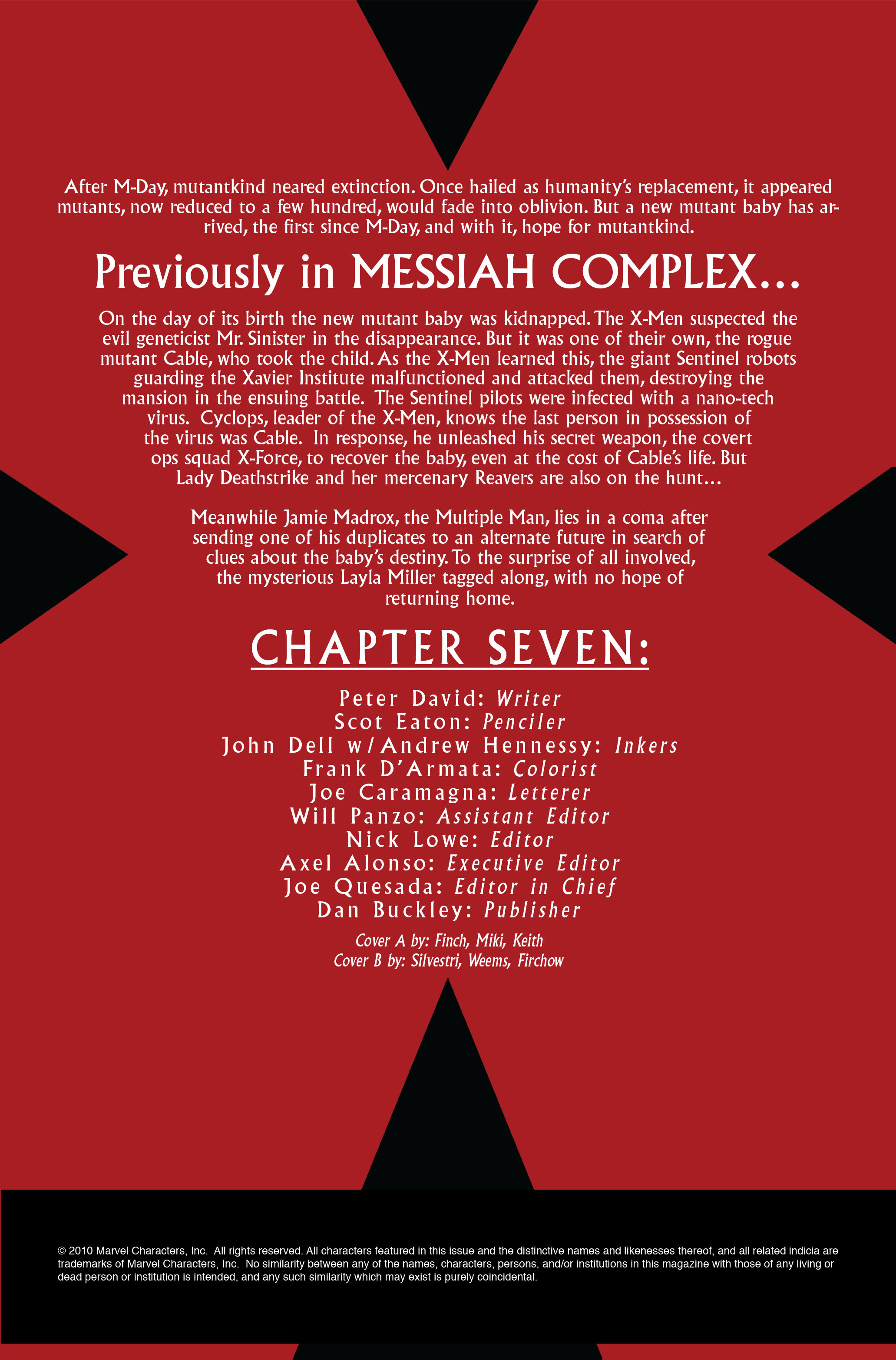 Read online X-Men: Messiah Complex comic -  Issue # Full - 179