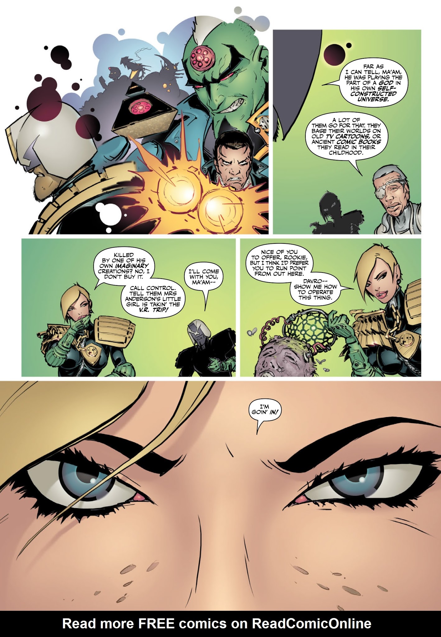 Read online Judge Anderson: The Psi Files comic -  Issue # TPB 5 - 89