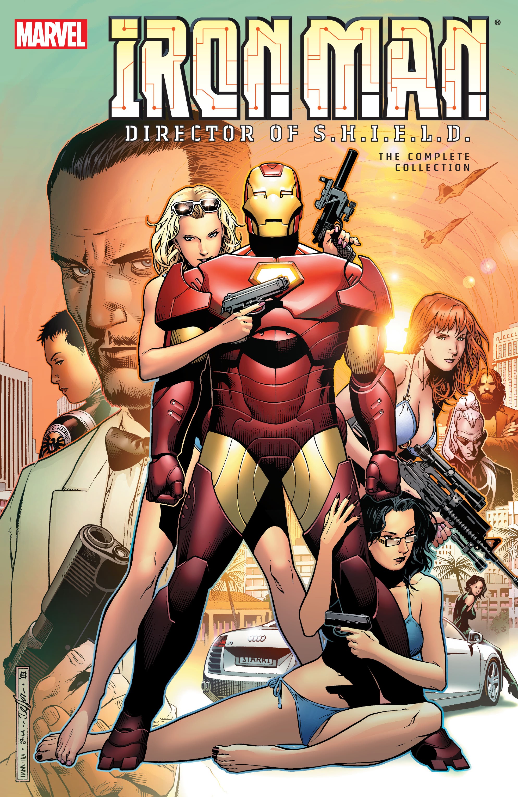 Read online Iron Man: Director of S.H.I.E.L.D. - The Complete Collection comic -  Issue # TPB (Part 1) - 1