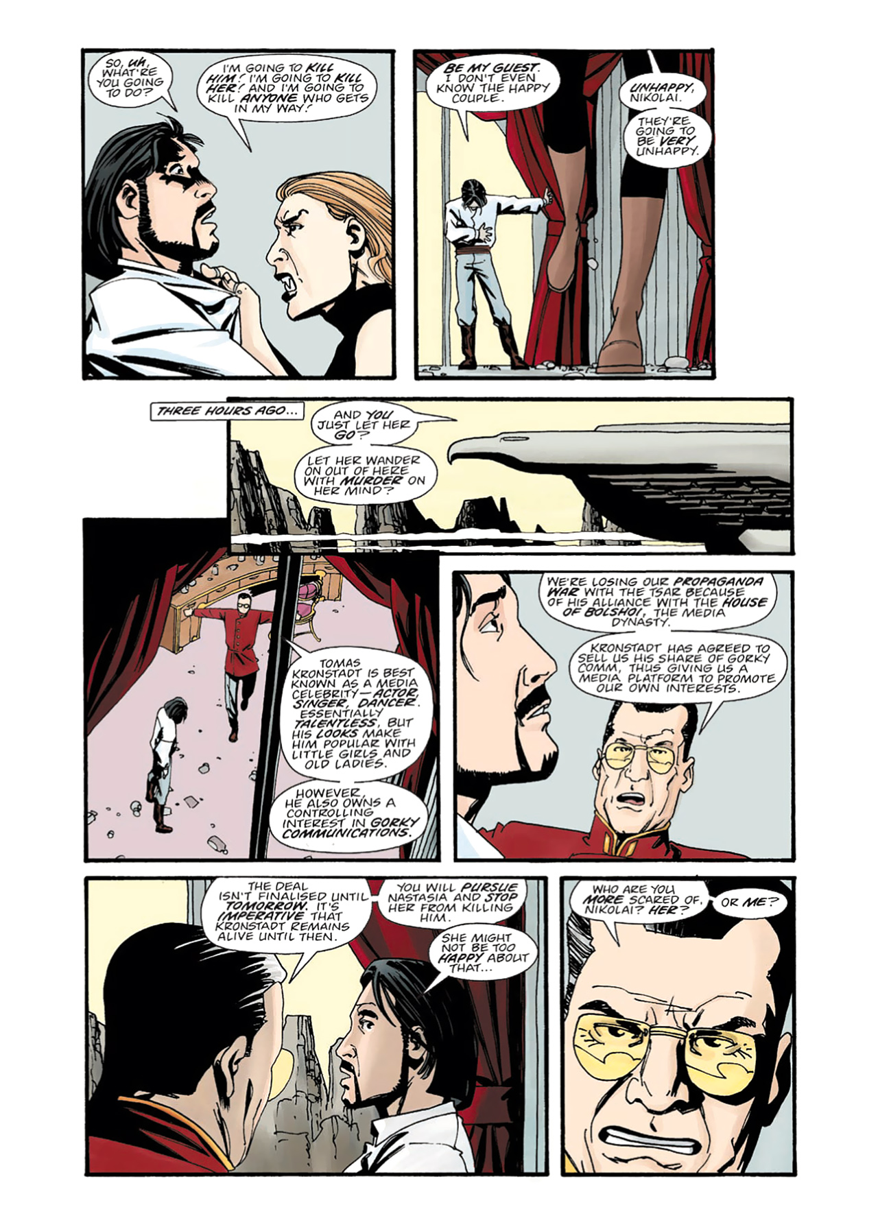 Read online Nikolai Dante comic -  Issue # TPB 2 - 108