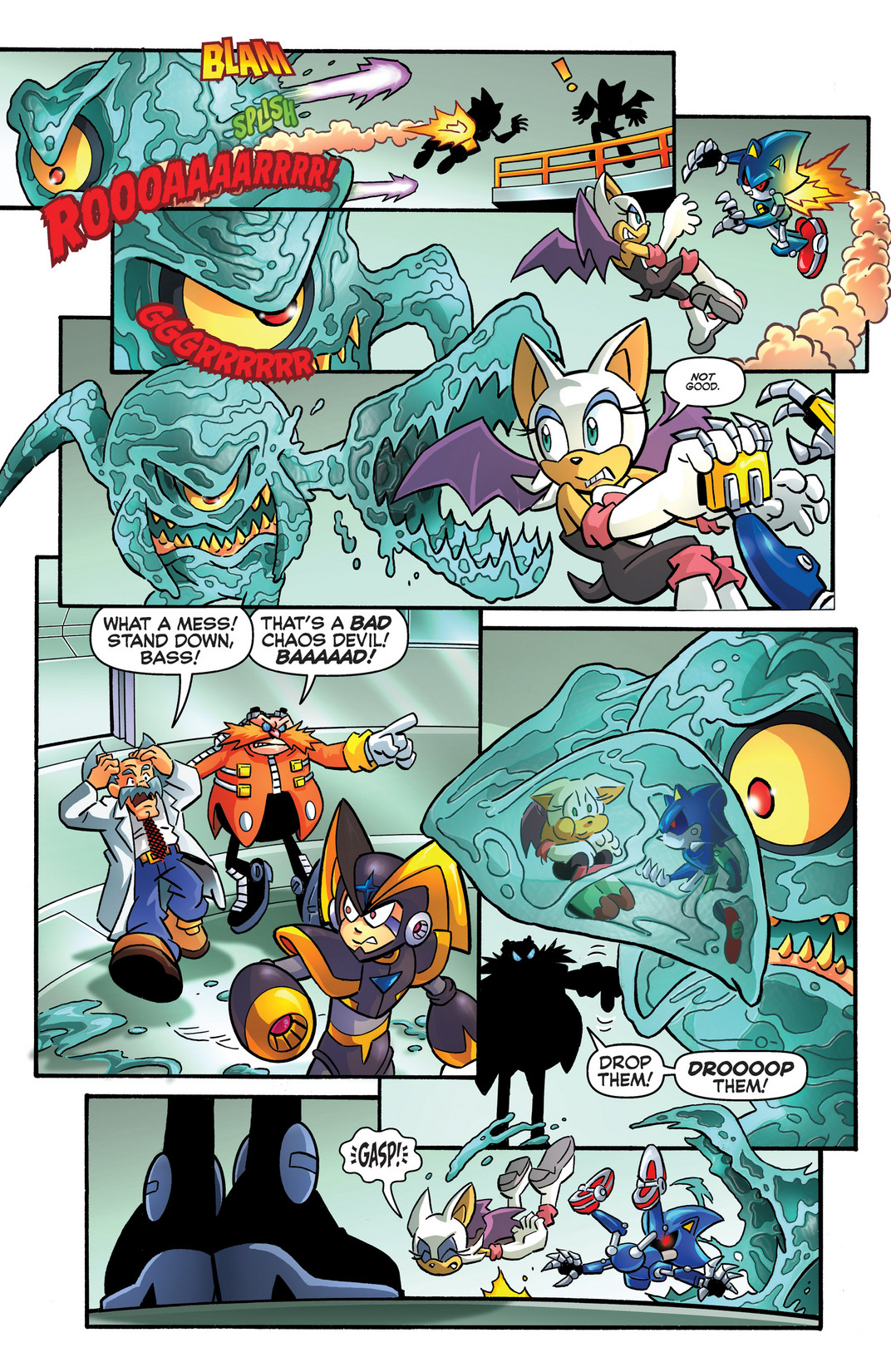 Read online Sonic Mega Man Worlds Collide comic -  Issue # Vol 2 - 102