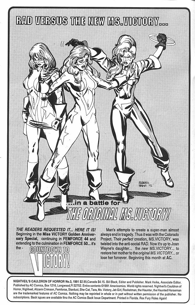 Read online Nightveil's Cauldron of Horror comic -  Issue #3 - 2