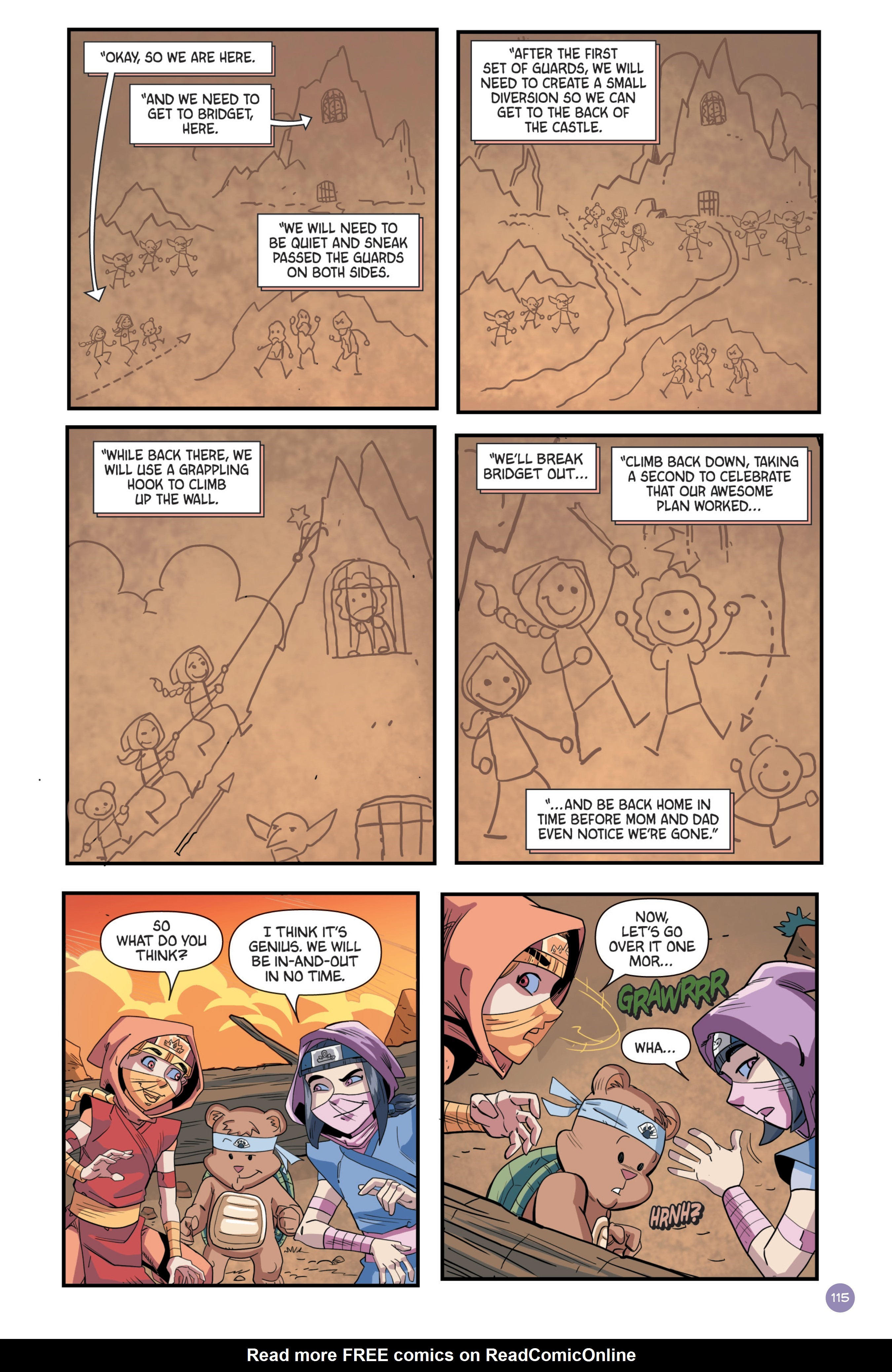 Read online Princess Ninjas comic -  Issue # TPB - 116