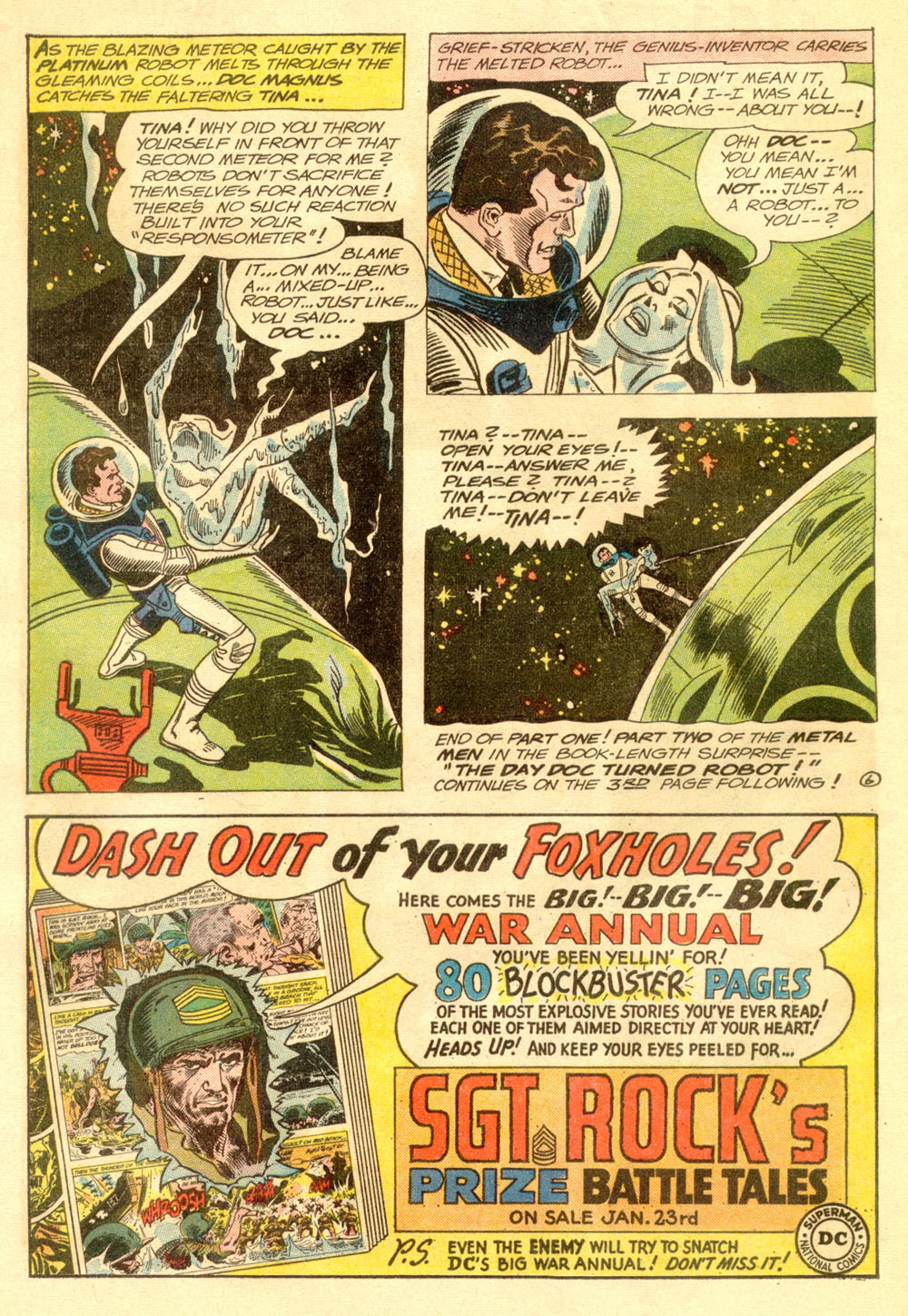 Read online Metal Men (1963) comic -  Issue #6 - 8