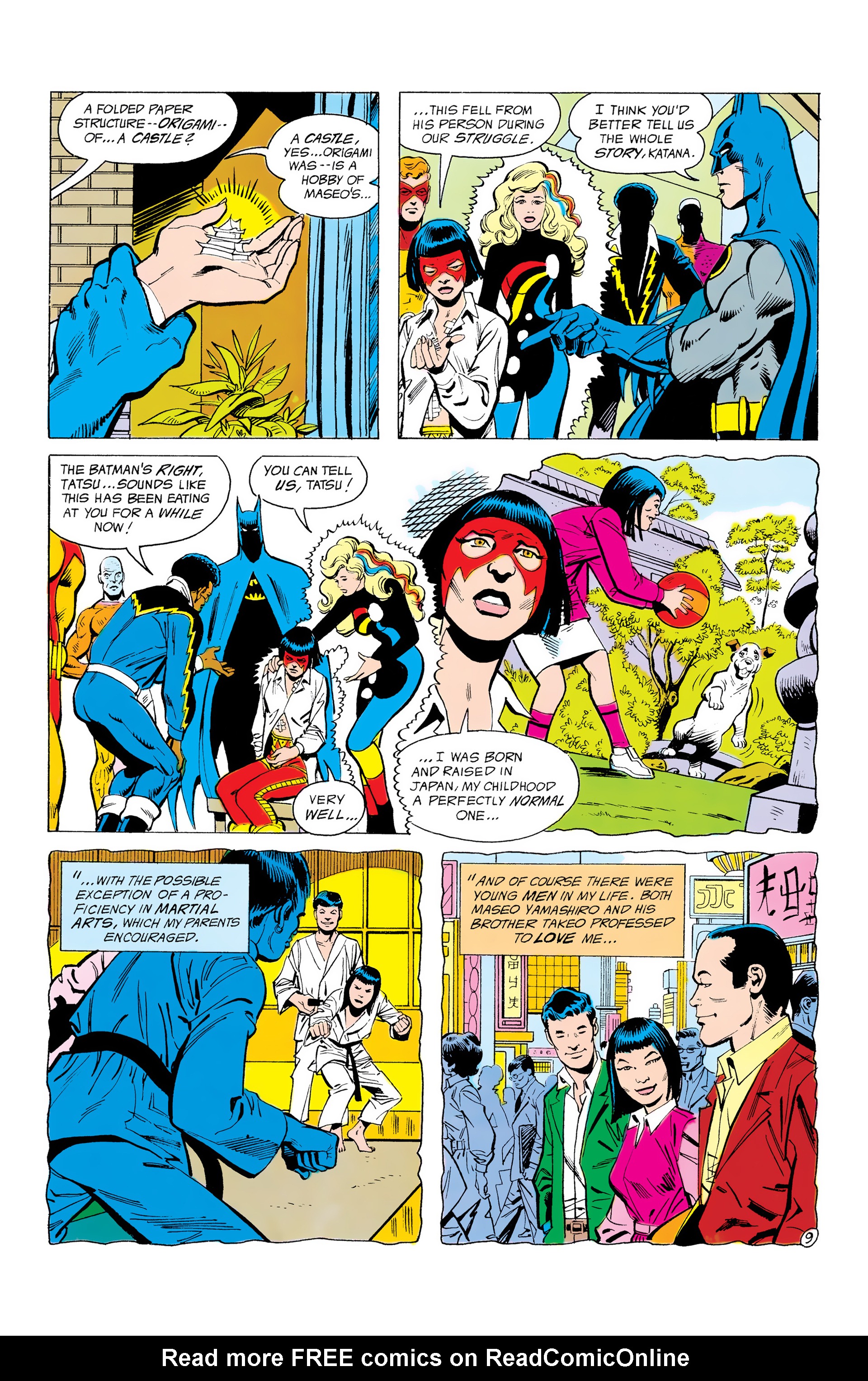 Read online Batman and the Outsiders (1983) comic -  Issue #12 - 10