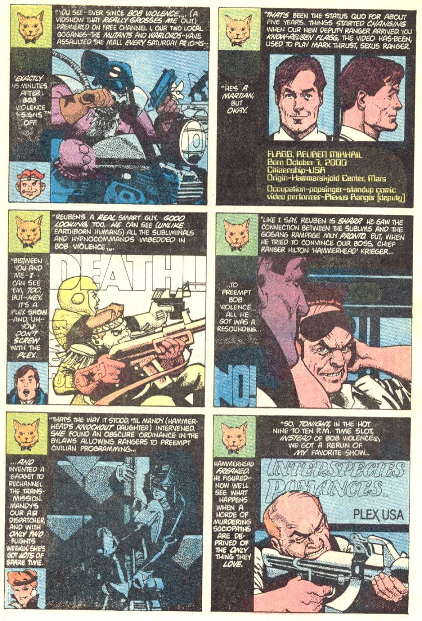 Read online American Flagg! comic -  Issue #2 - 3
