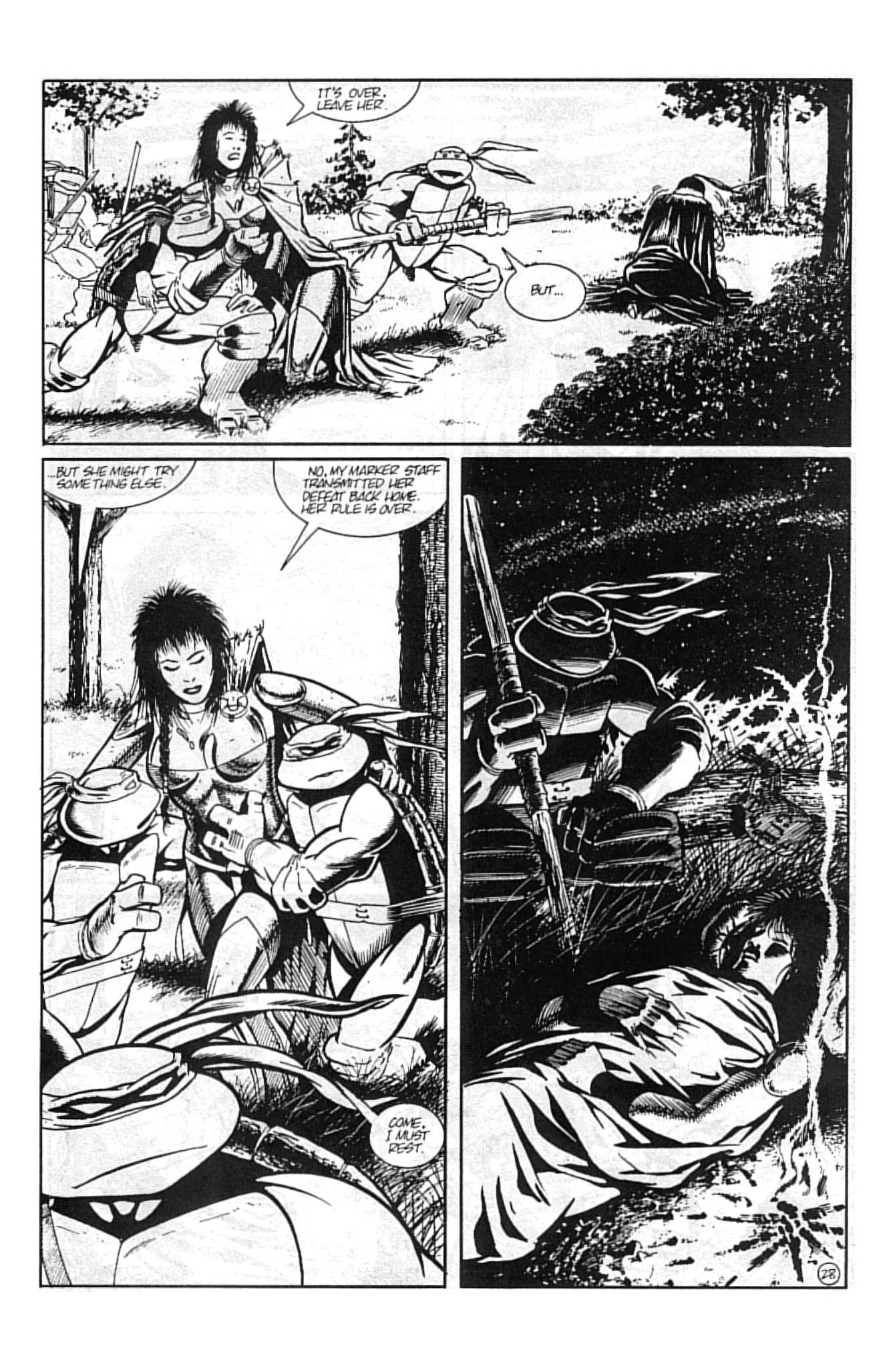 Read online Teenage Mutant Ninja Turtles (1984) comic -  Issue #13 - 34