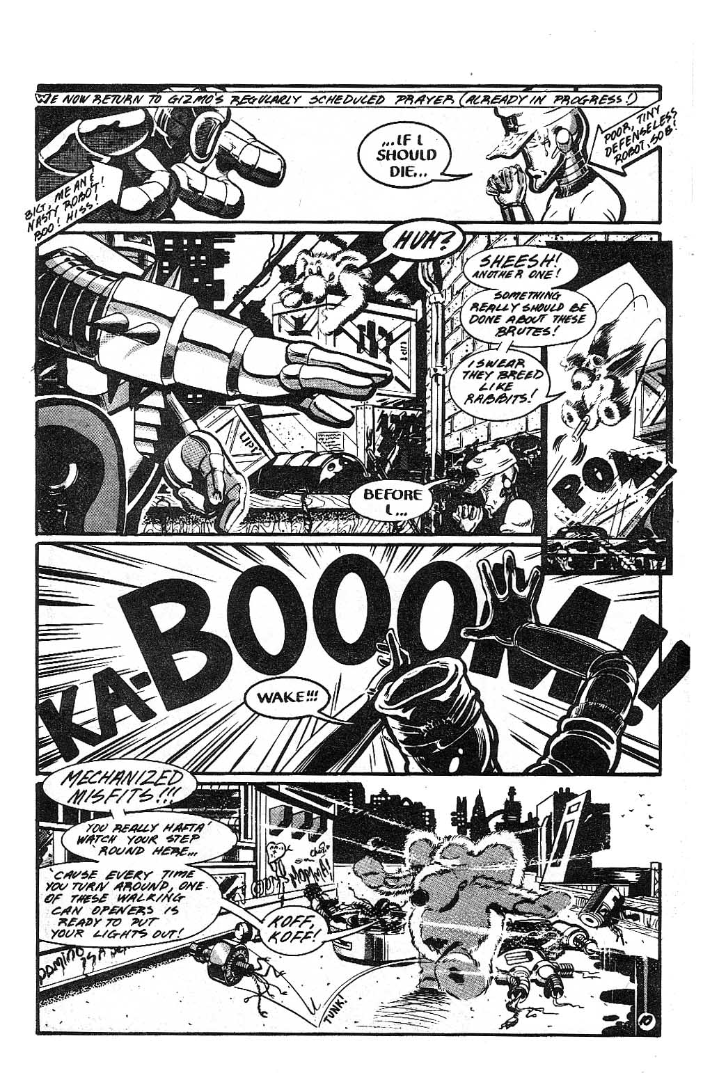 Read online Gizmo comic -  Issue #1 - 16