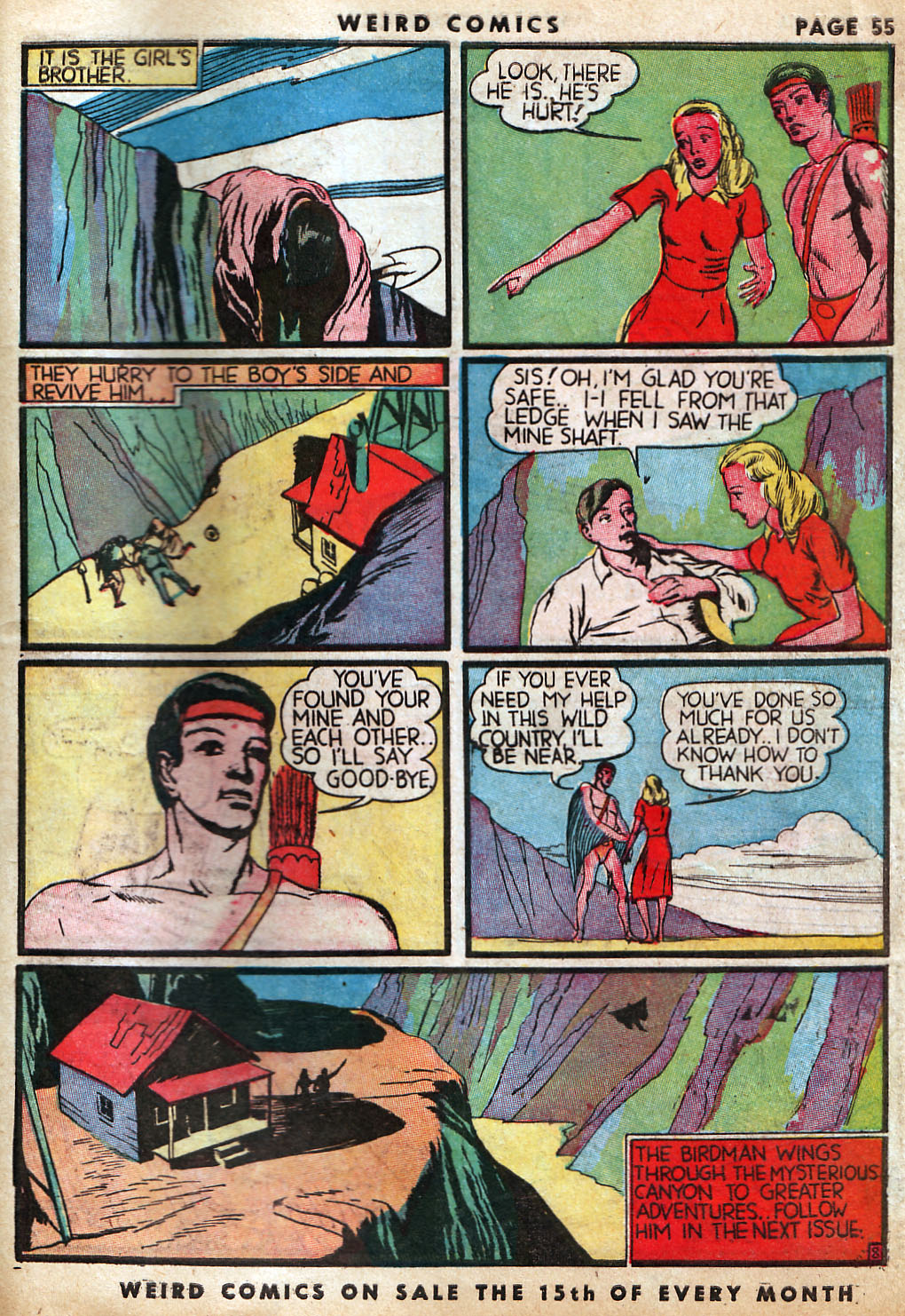 Read online Weird Comics comic -  Issue #3 - 57