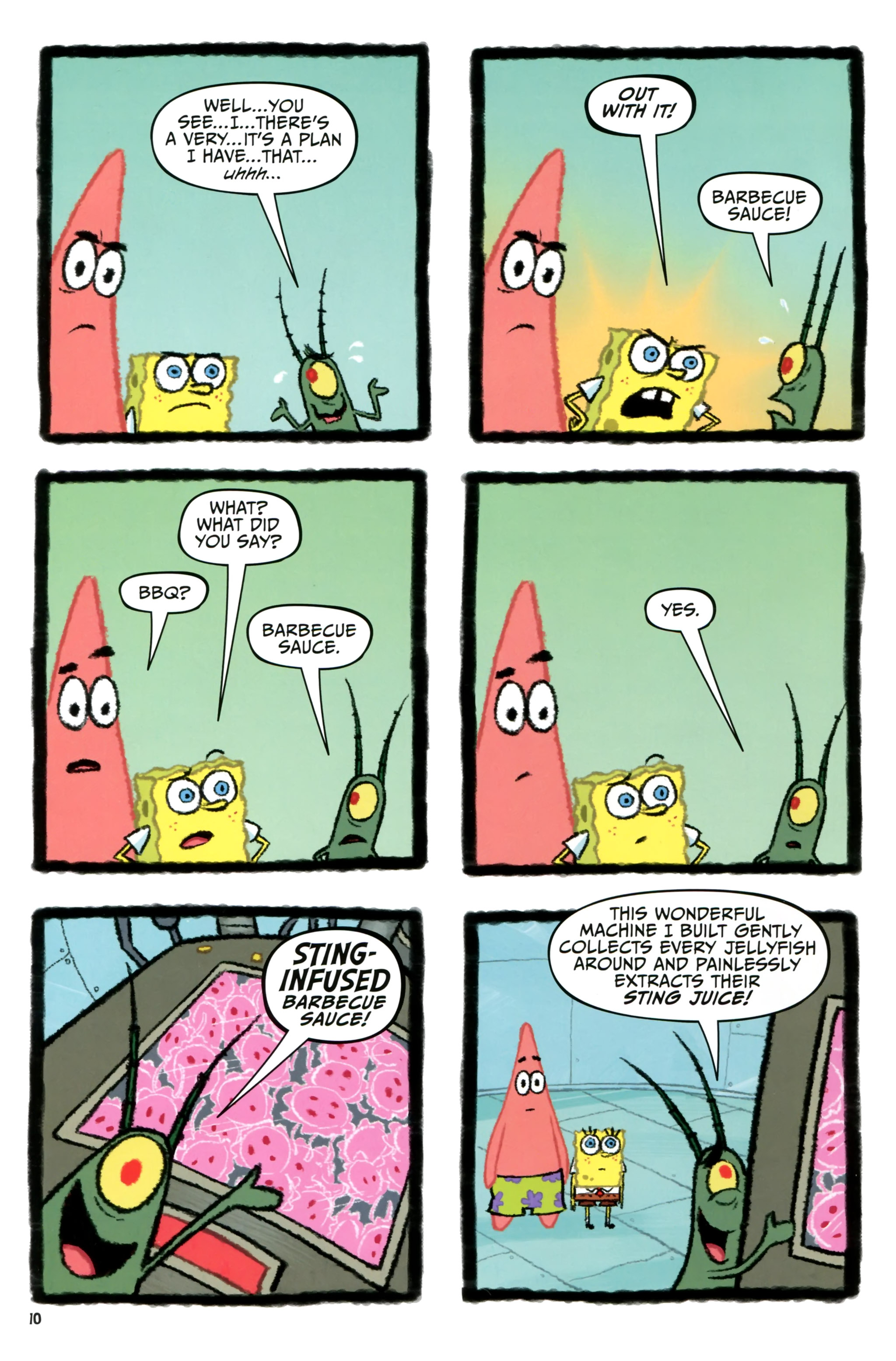Read online Free Comic Book Day 2015 comic -  Issue # SpongeBob Freestyle Funnies 2015 - 12