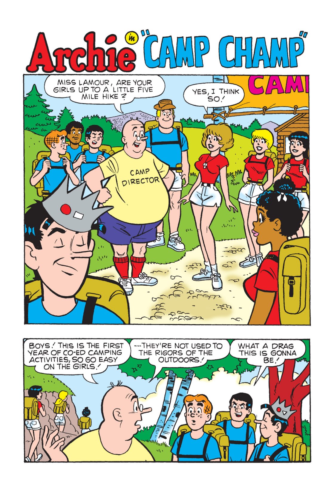Read online Archie's Camp Tales comic -  Issue # TPB - 110
