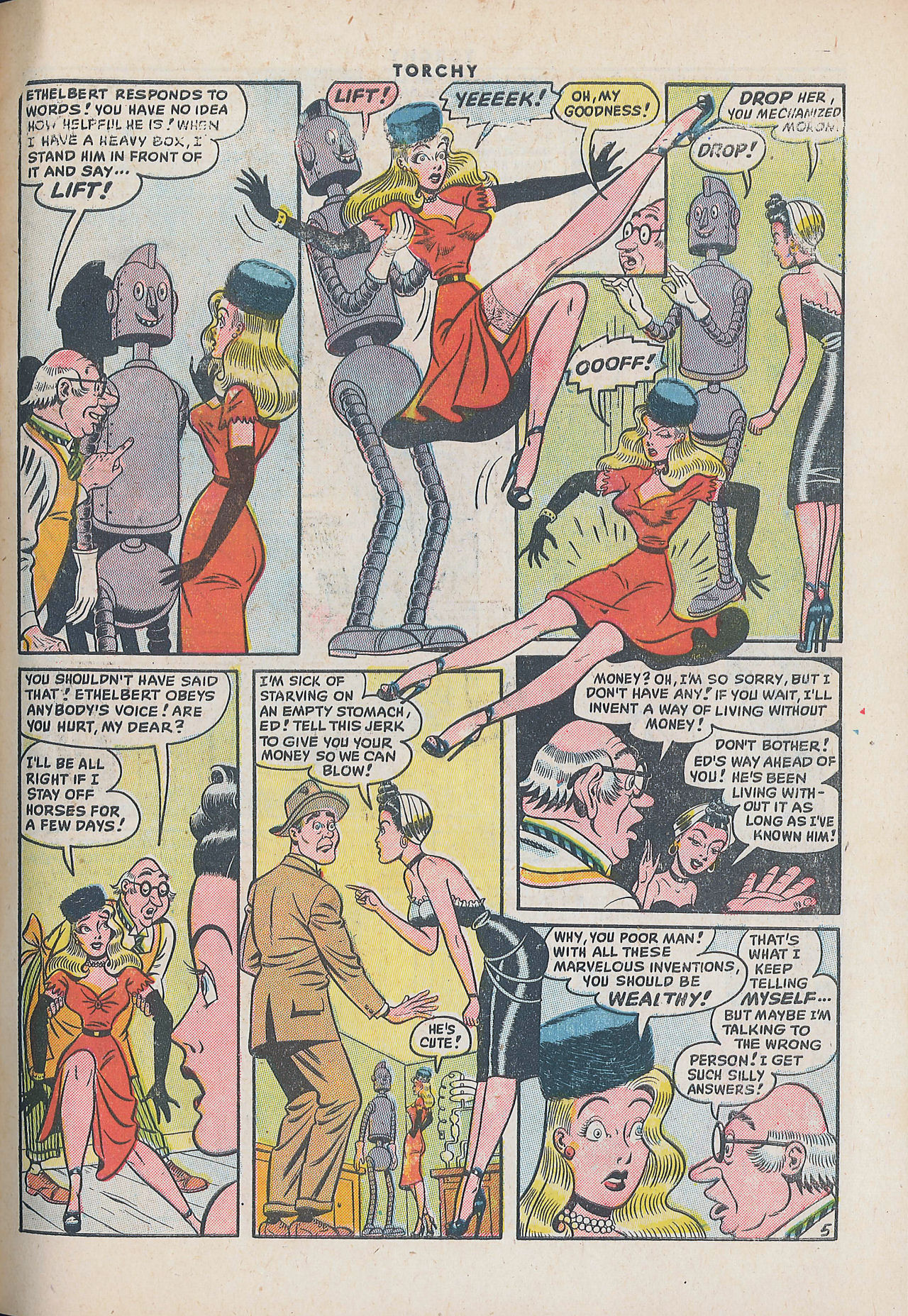 Read online Torchy comic -  Issue #1 - 7