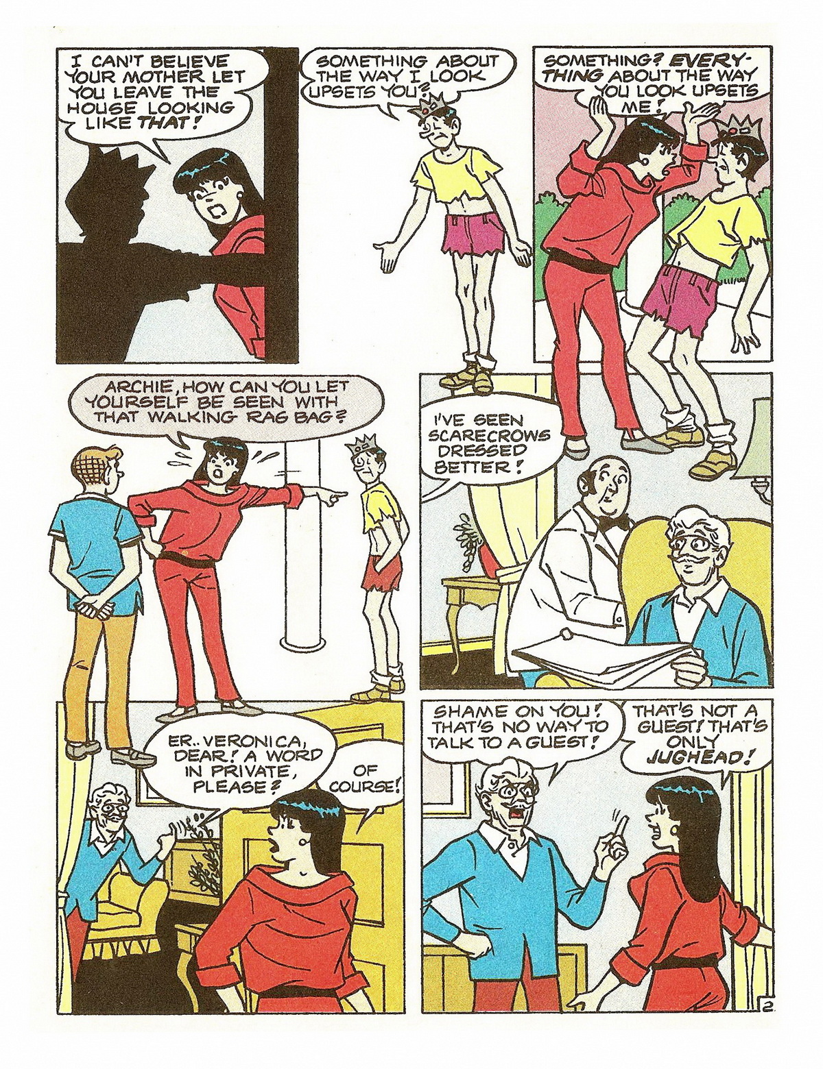 Read online Jughead's Double Digest Magazine comic -  Issue #39 - 182