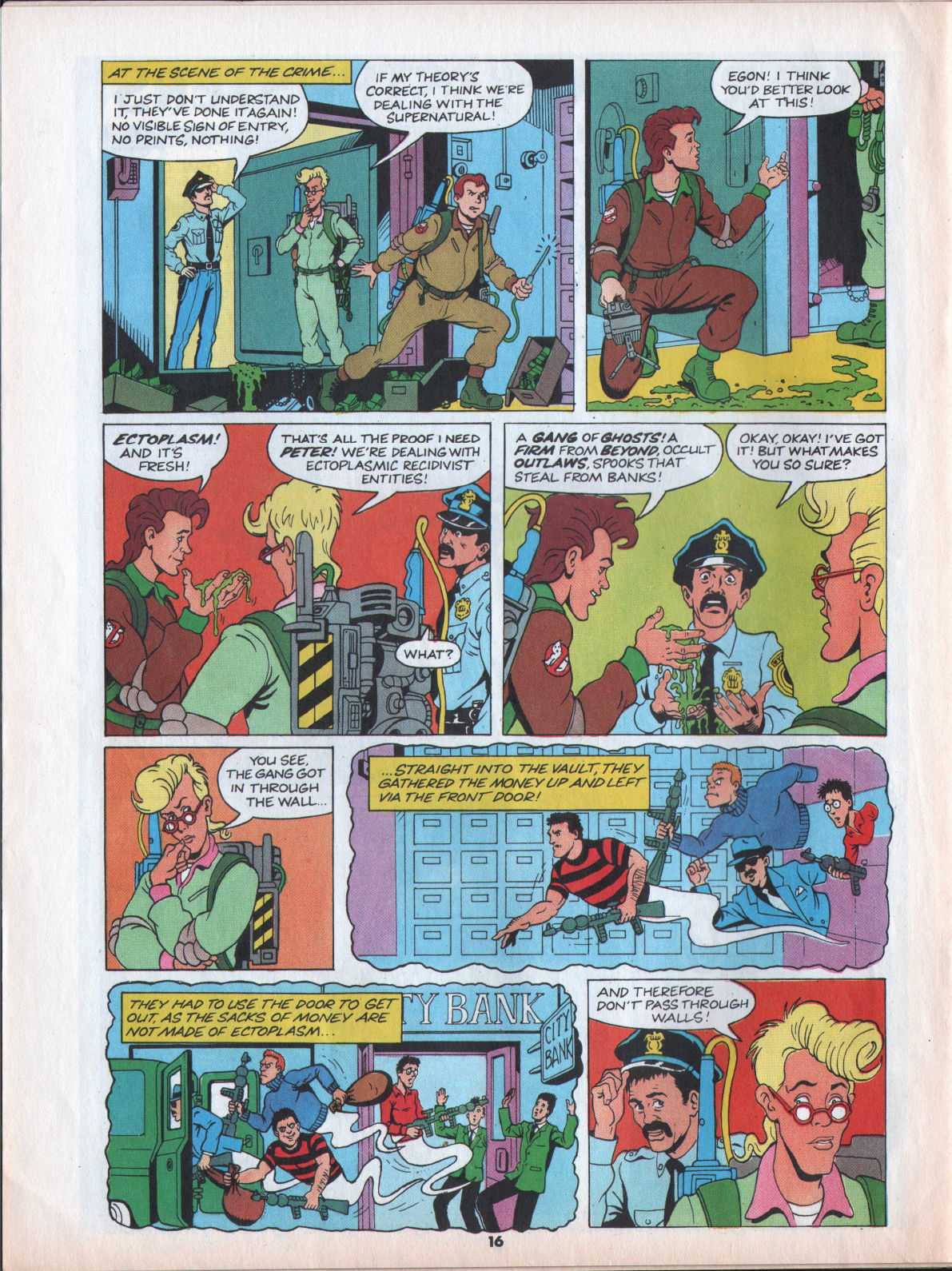 Read online The Real Ghostbusters comic -  Issue #60 - 16
