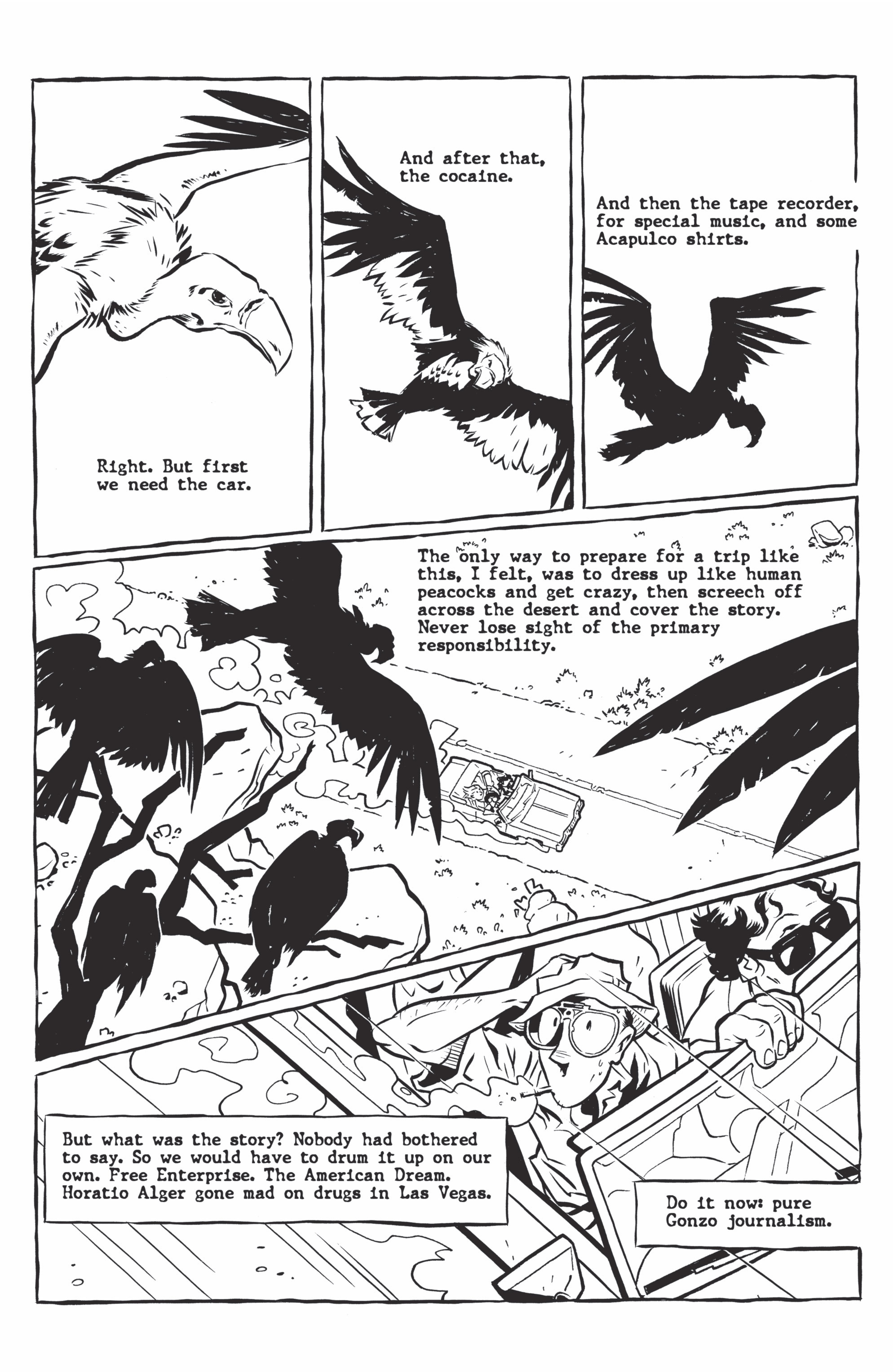 Read online Hunter S. Thompson's Fear and Loathing in Las Vegas comic -  Issue #1 - 16