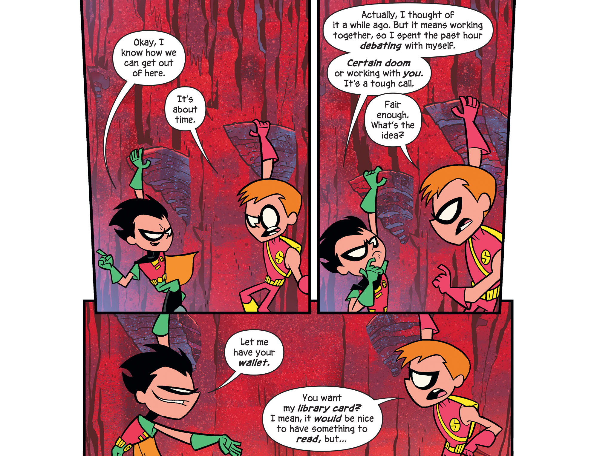 Read online Teen Titans Go! To Camp comic -  Issue #11 - 30