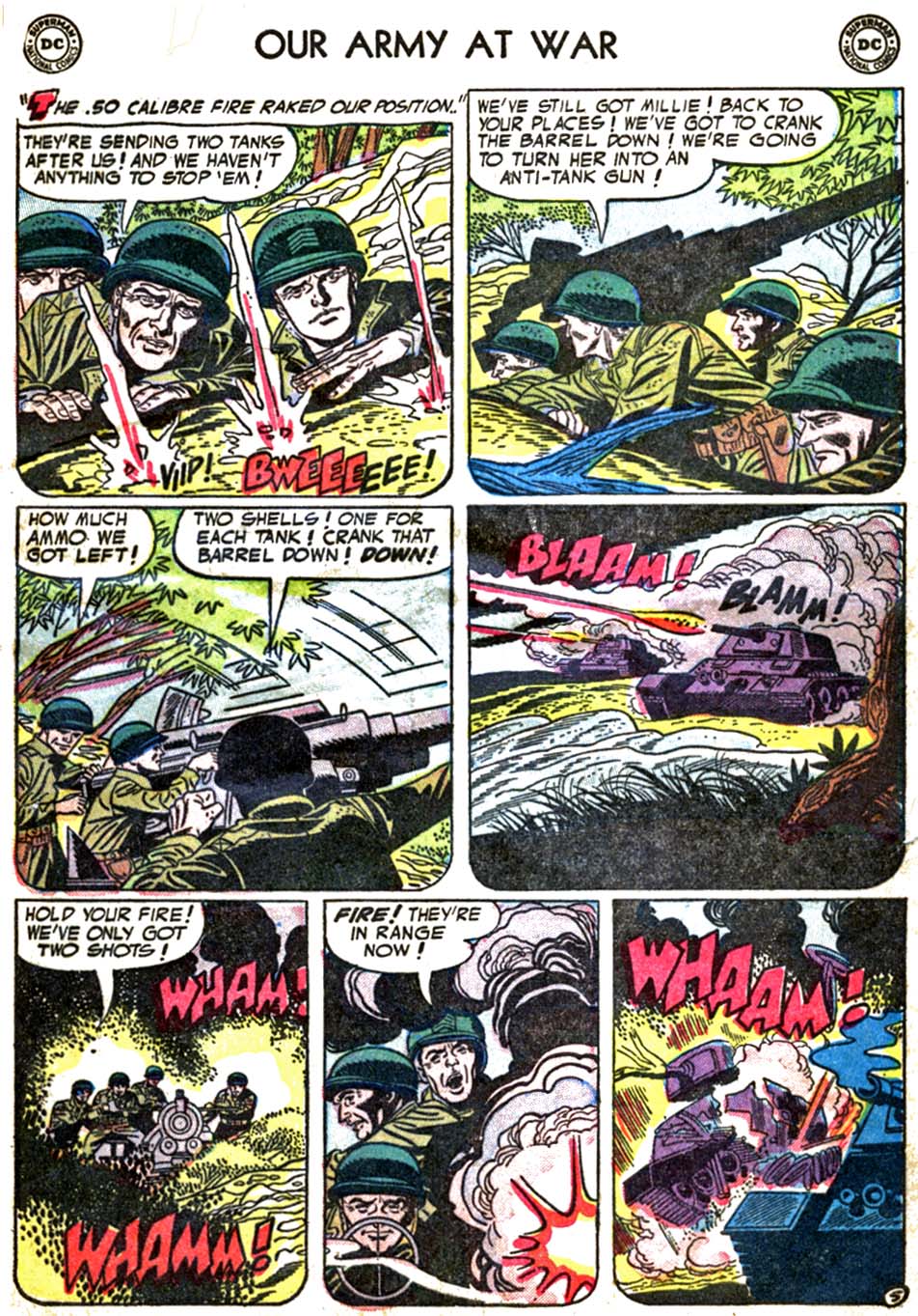 Read online Our Army at War (1952) comic -  Issue #27 - 33