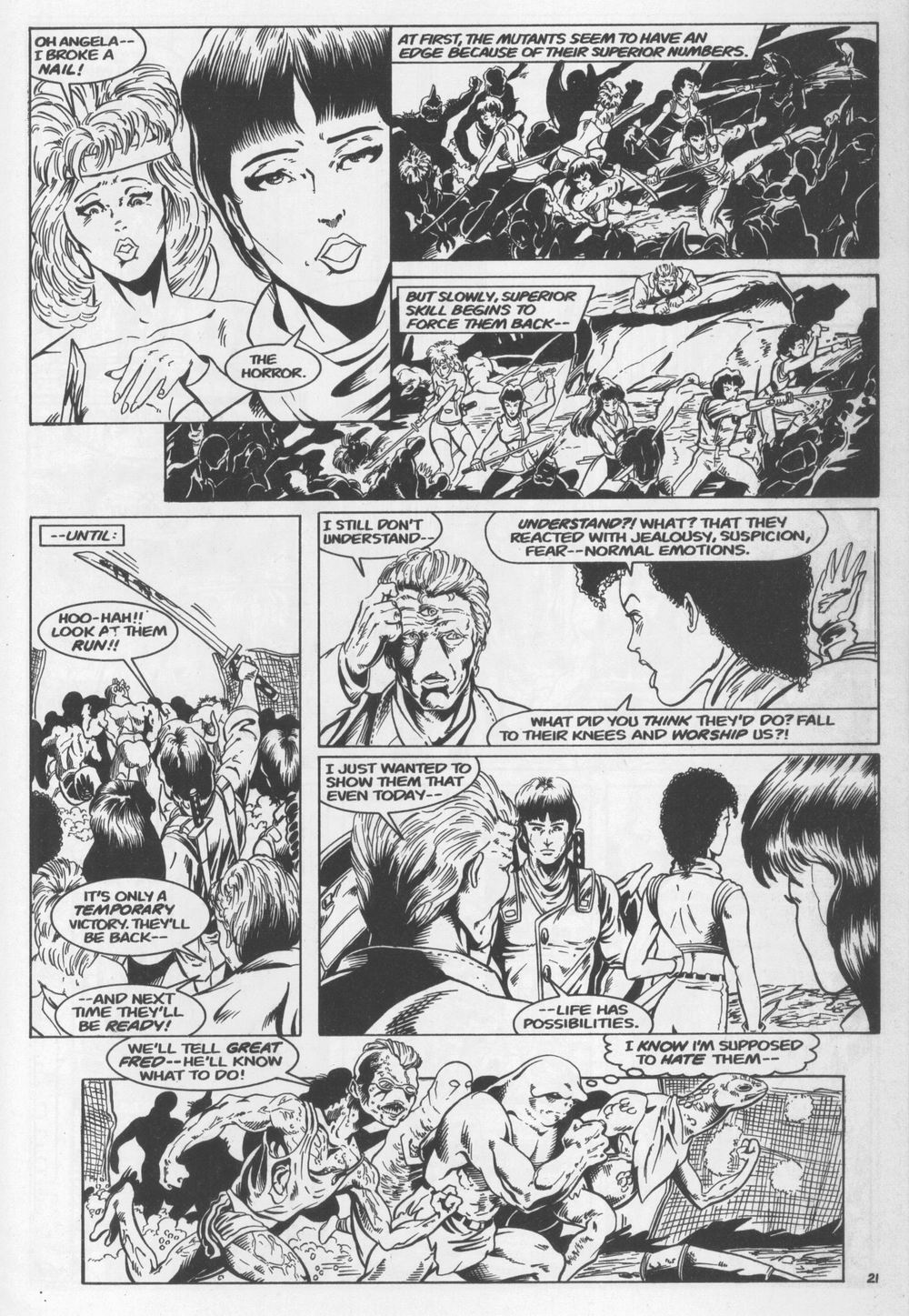 Read online Ex-Mutants: The Special Edition comic -  Issue # Full - 22