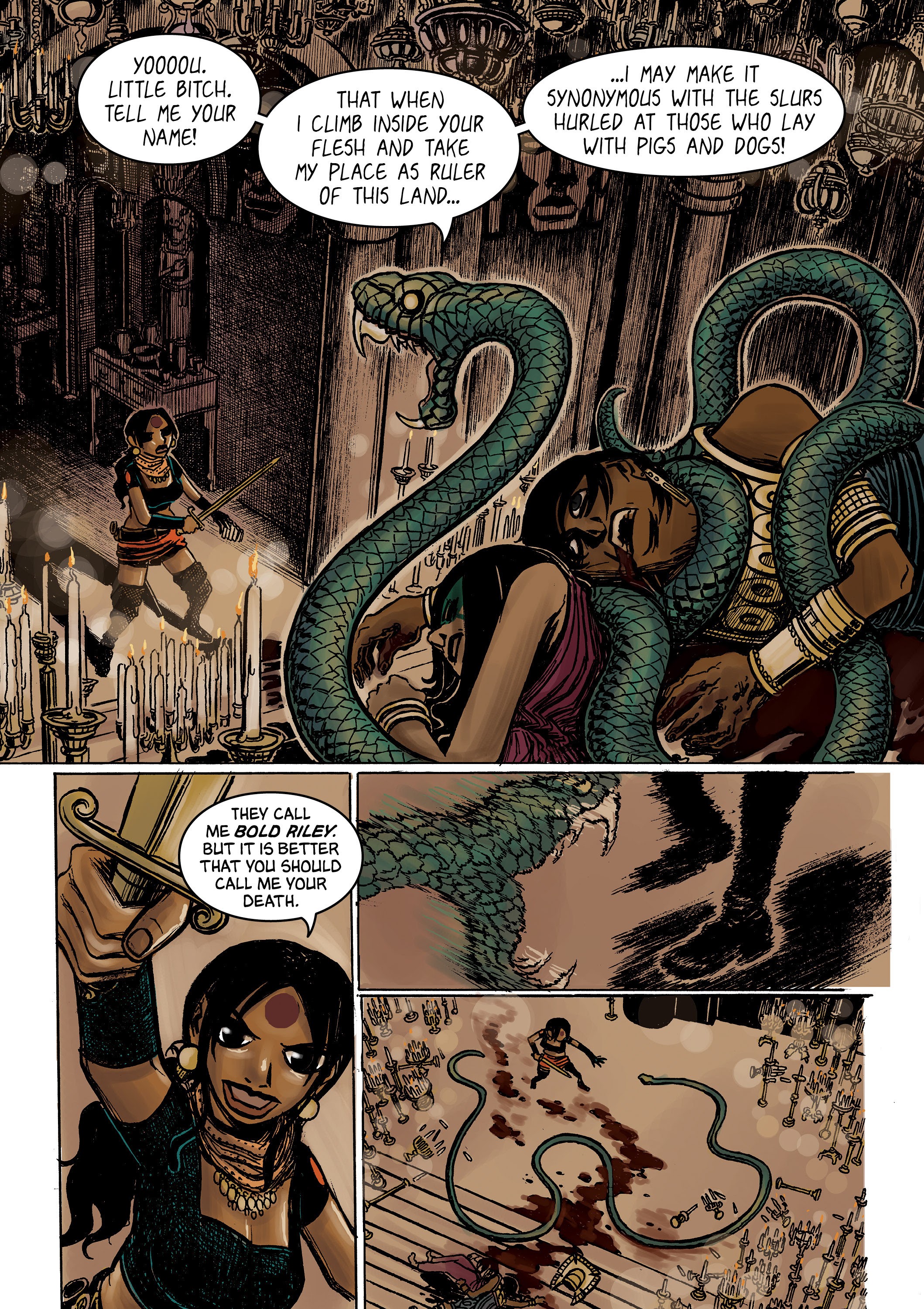 Read online The Legend of Bold Riley comic -  Issue # TPB (Part 1) - 86