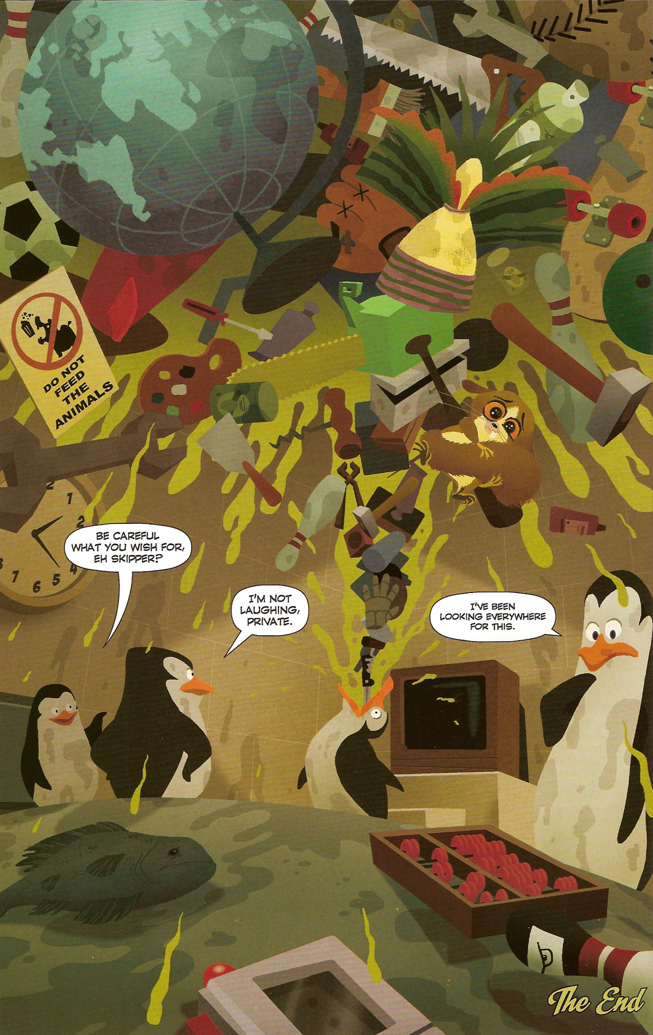 Read online Penguins of Madagascar comic -  Issue #1 - 30