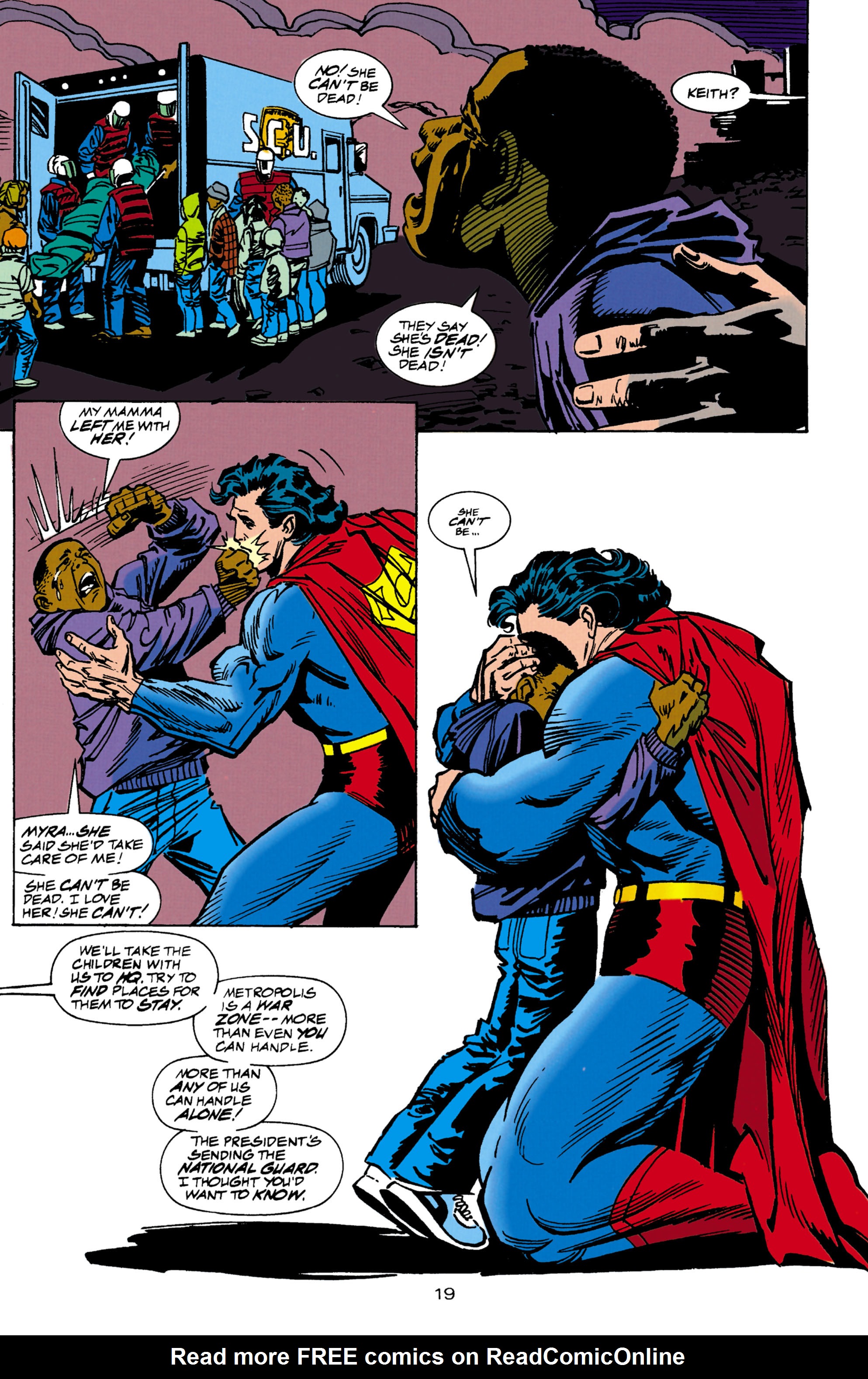 Read online Superman: The Man of Steel (1991) comic -  Issue #35 - 19