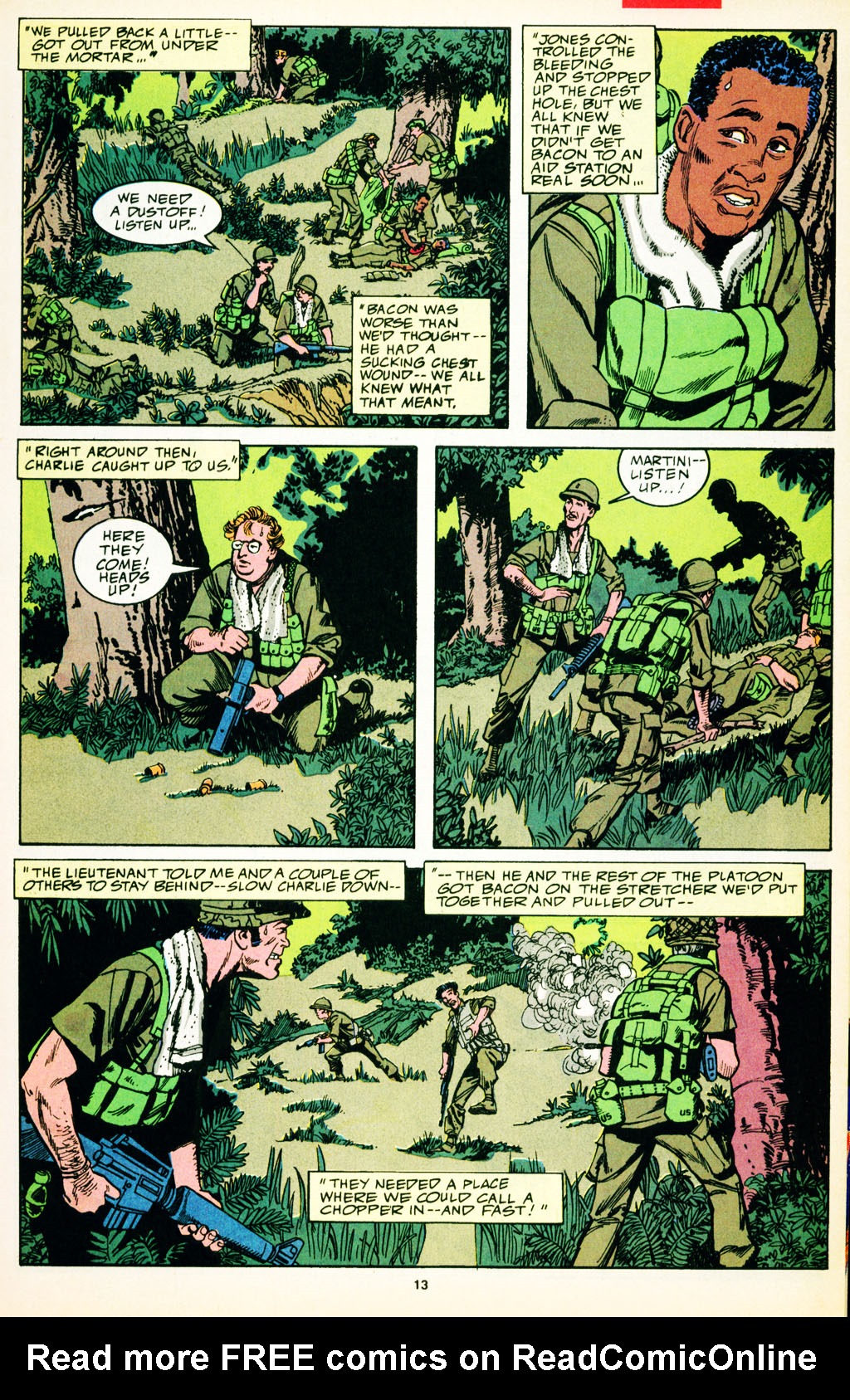 Read online The 'Nam comic -  Issue #42 - 11