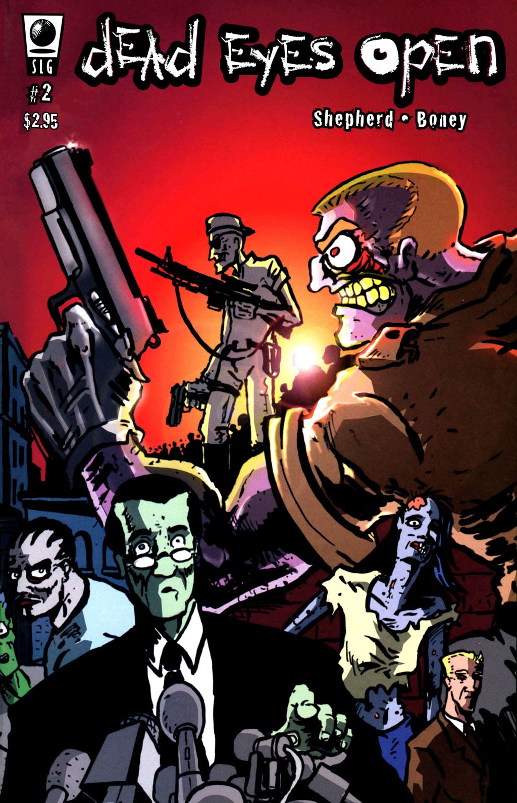 Read online Dead Eyes Open comic -  Issue #2 - 1