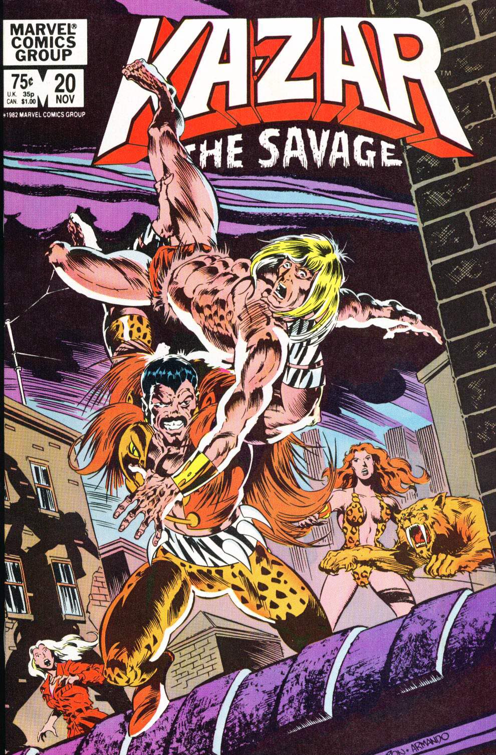 Read online Ka-Zar the Savage comic -  Issue #20 - 1