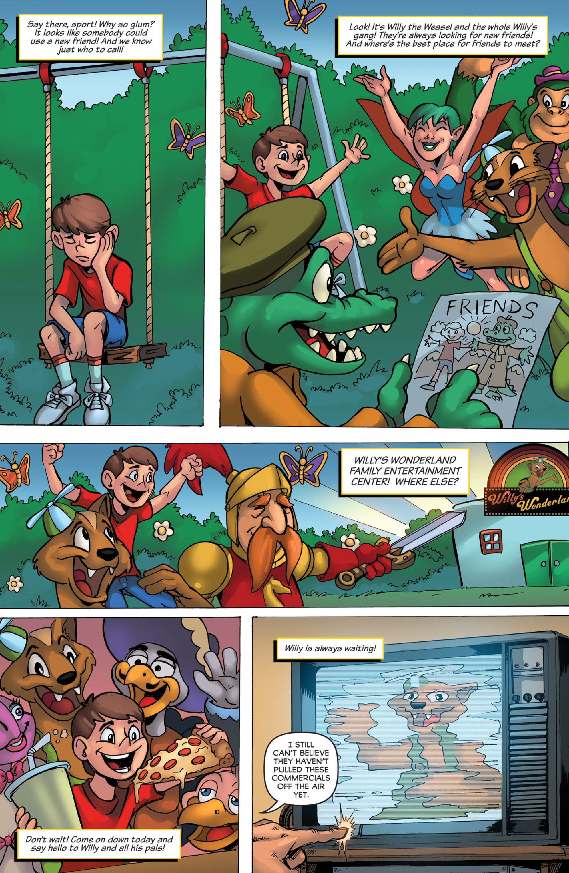 Read online Willy's Wonderland comic -  Issue #3 - 3
