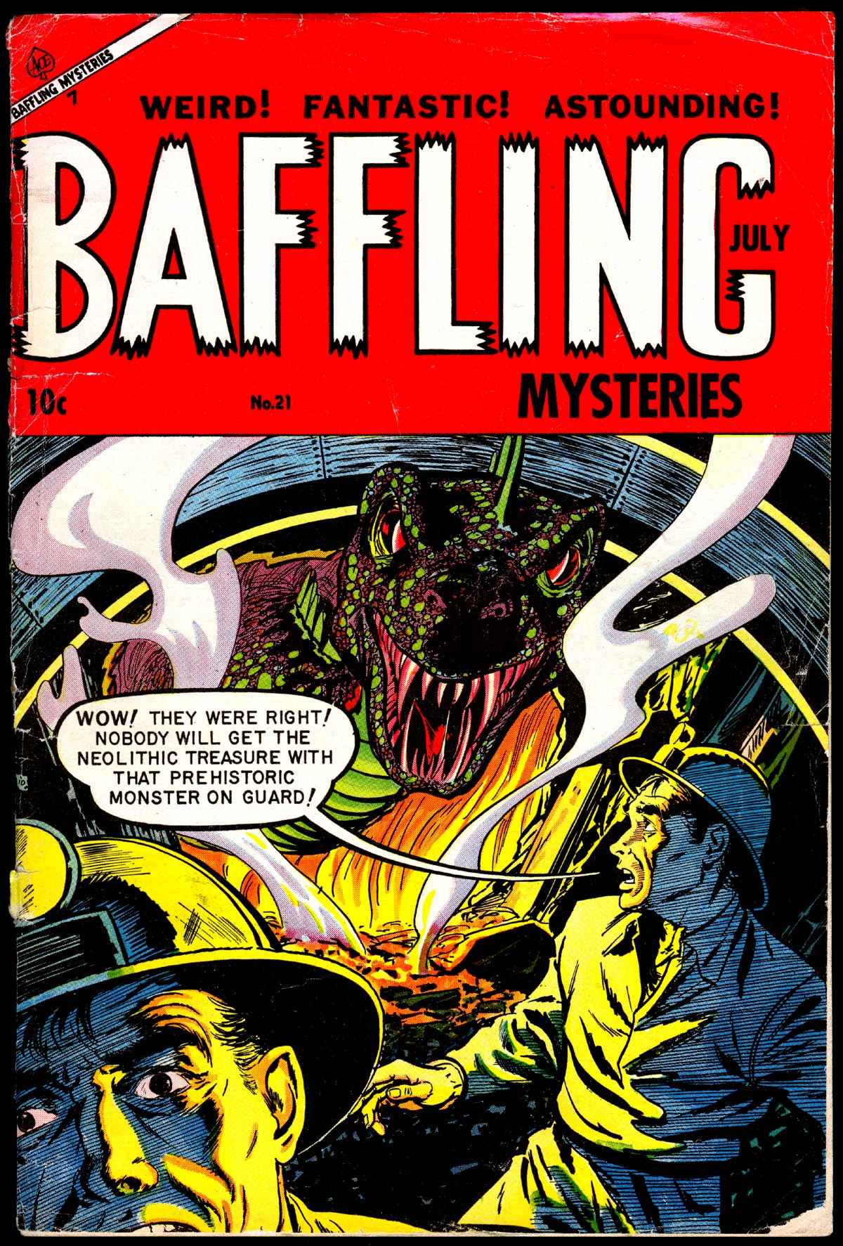 Read online Baffling Mysteries comic -  Issue #21 - 1