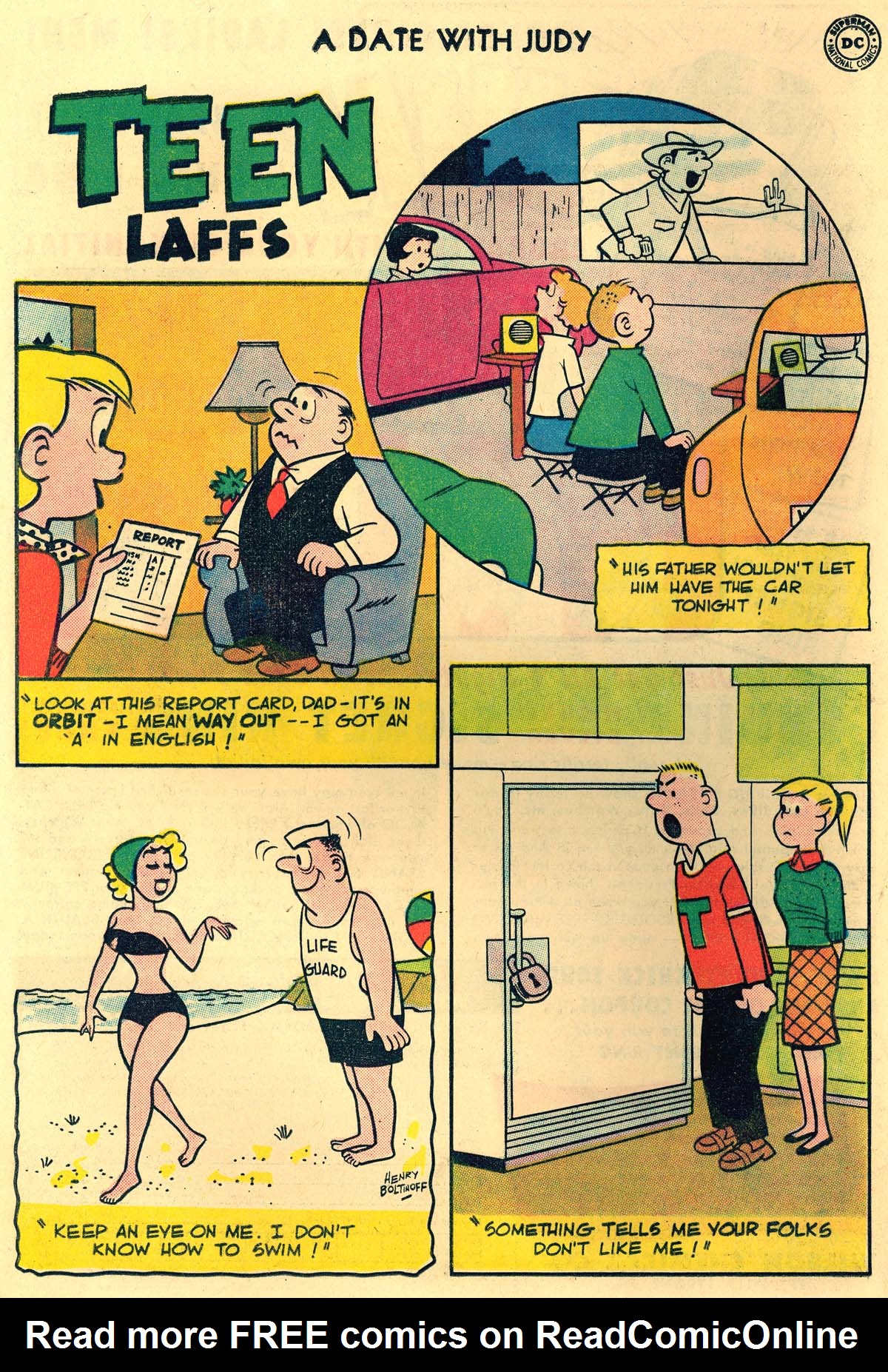 Read online A Date with Judy comic -  Issue #79 - 16