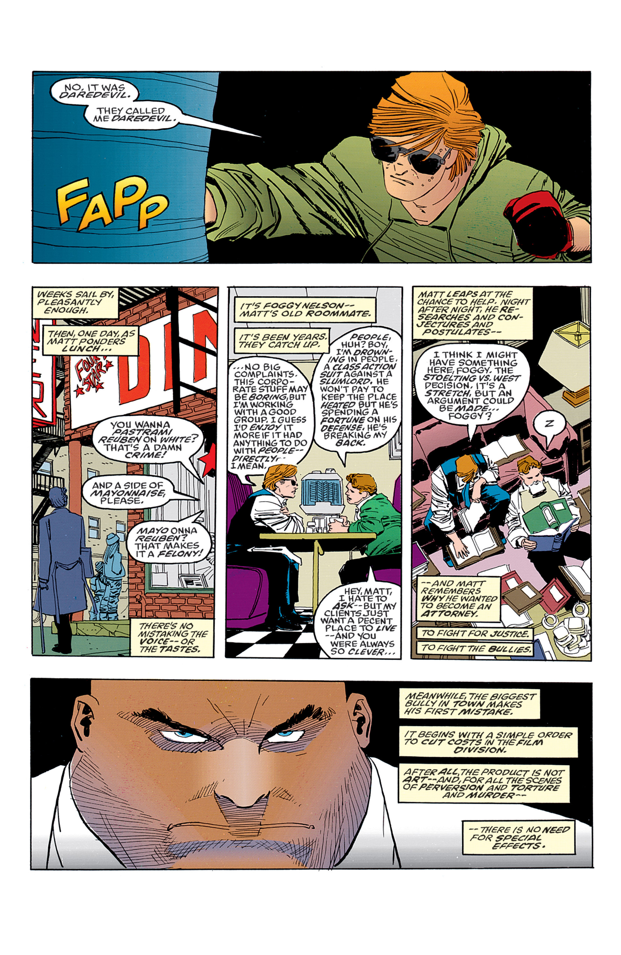 Read online Daredevil: The Man Without Fear comic -  Issue #4 - 12