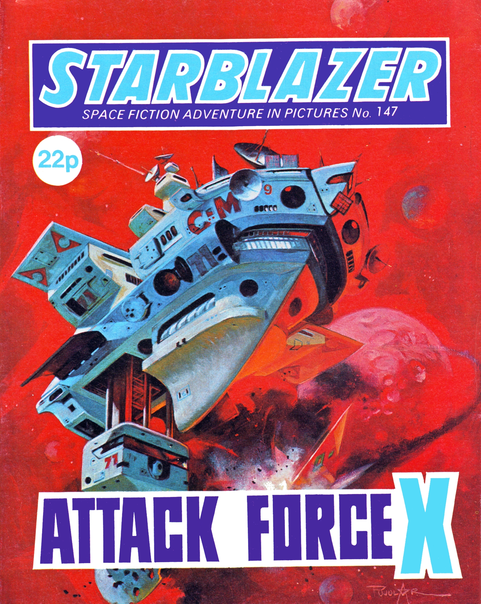 Read online Starblazer comic -  Issue #147 - 1