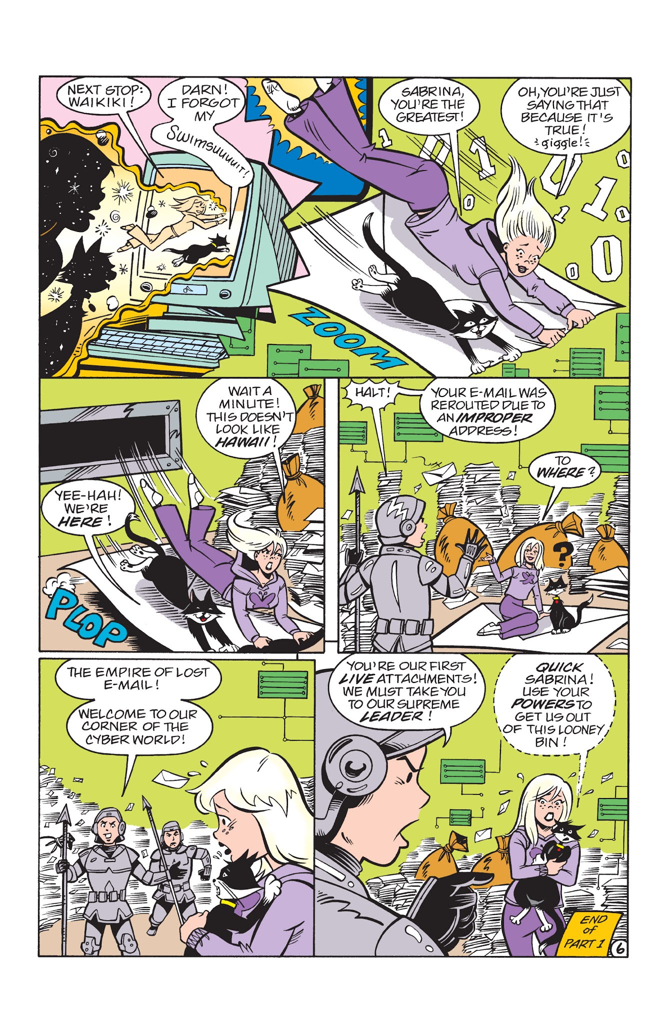 Read online Sabrina the Teenage Witch (2000) comic -  Issue #39 - 7